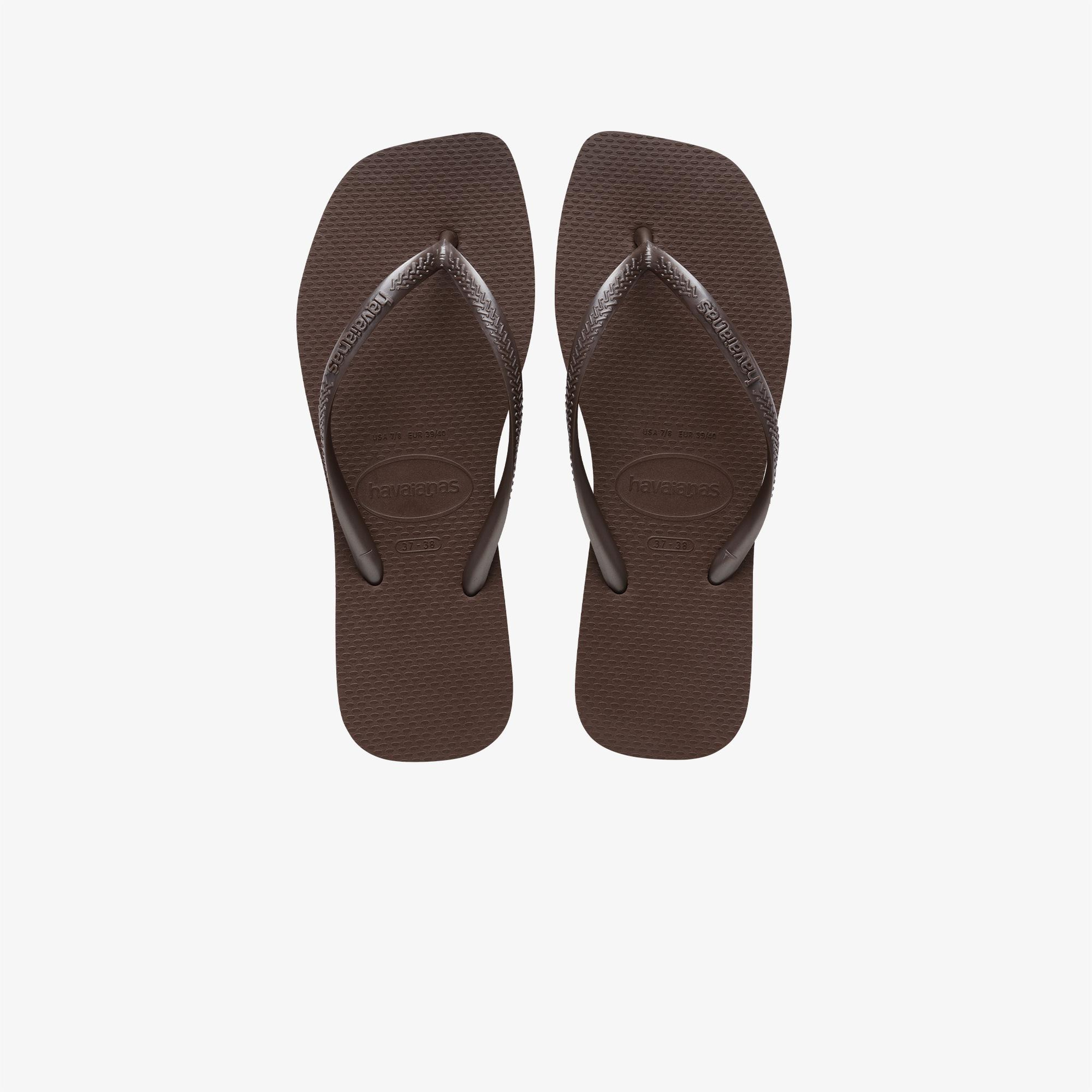 Havaianas Square Kadın Kahverengi Terlik