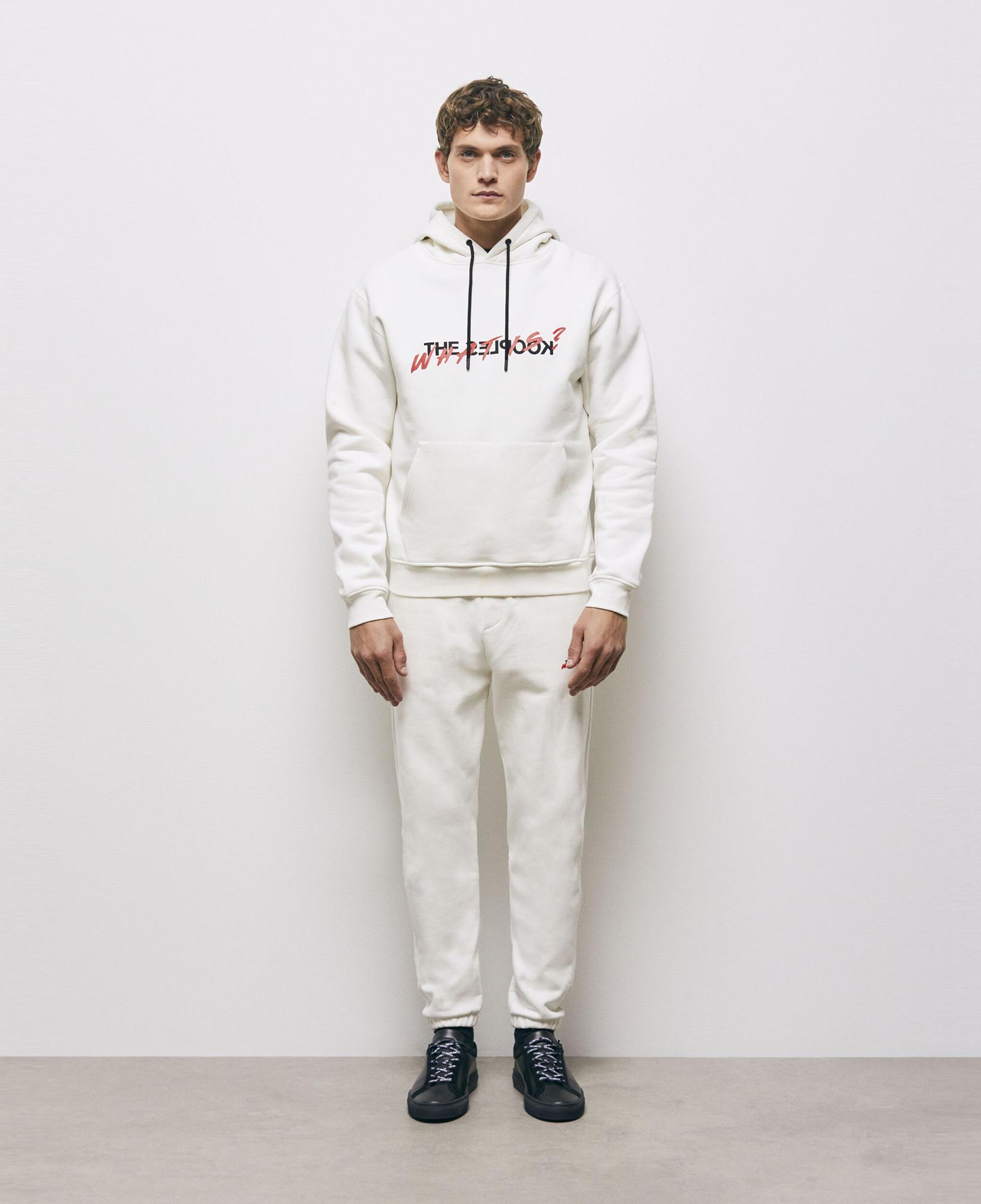 The Kooples Classic Erkek Siyah Sweatshirt