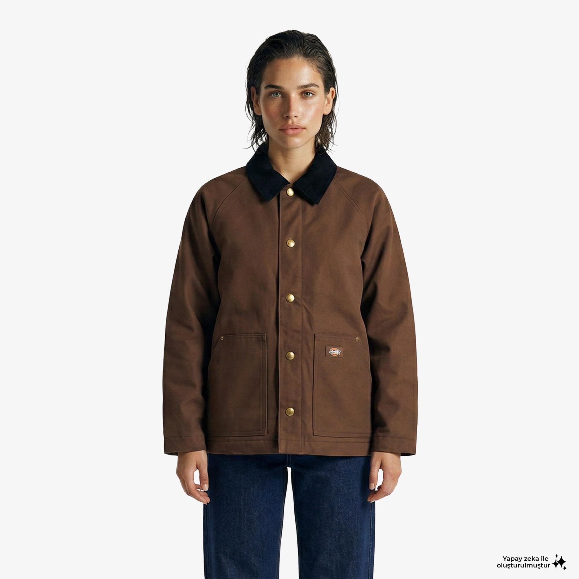 Dickies Union Barn Kadın Kahverengi Ceket