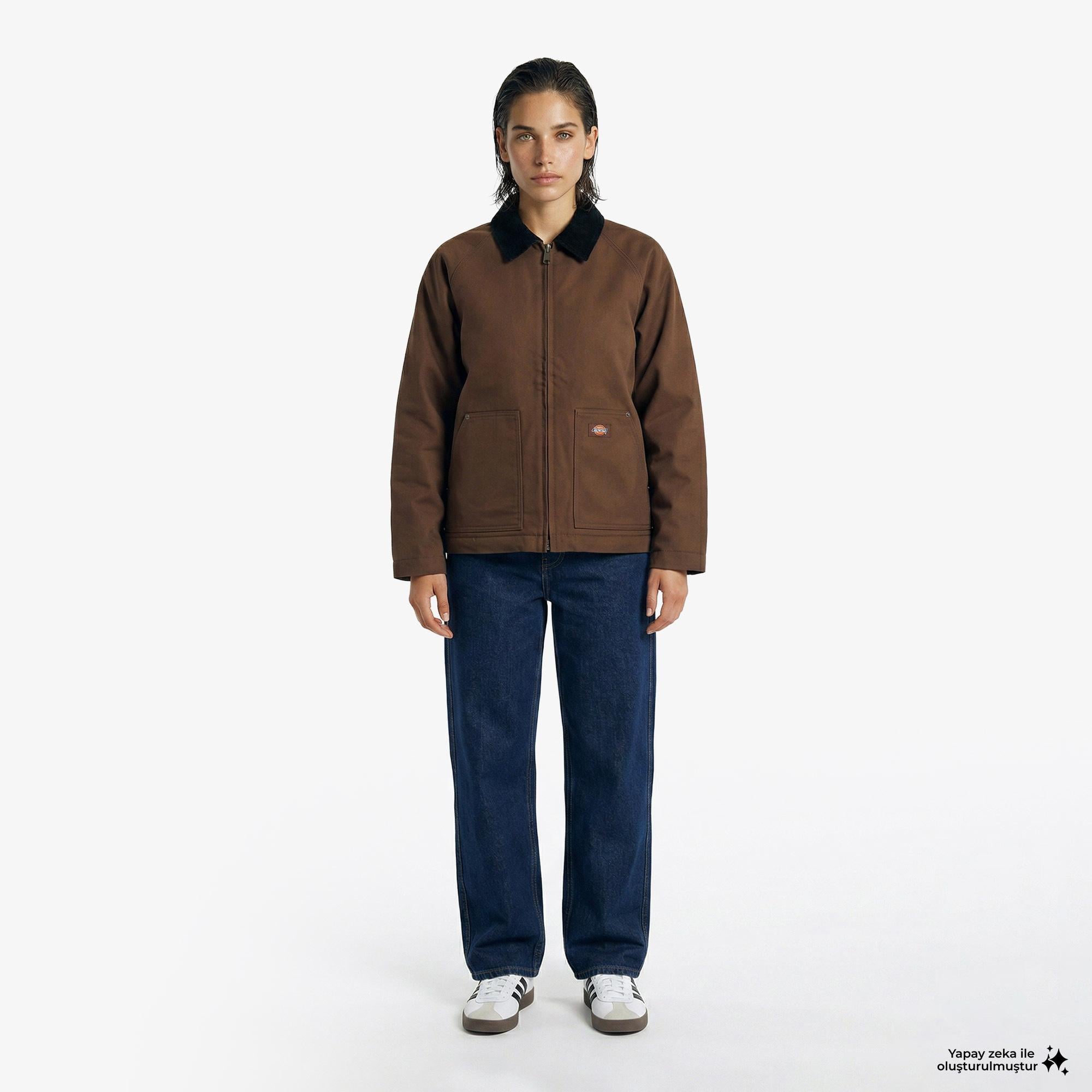 Dickies Union Barn Kadın Kahverengi Ceket