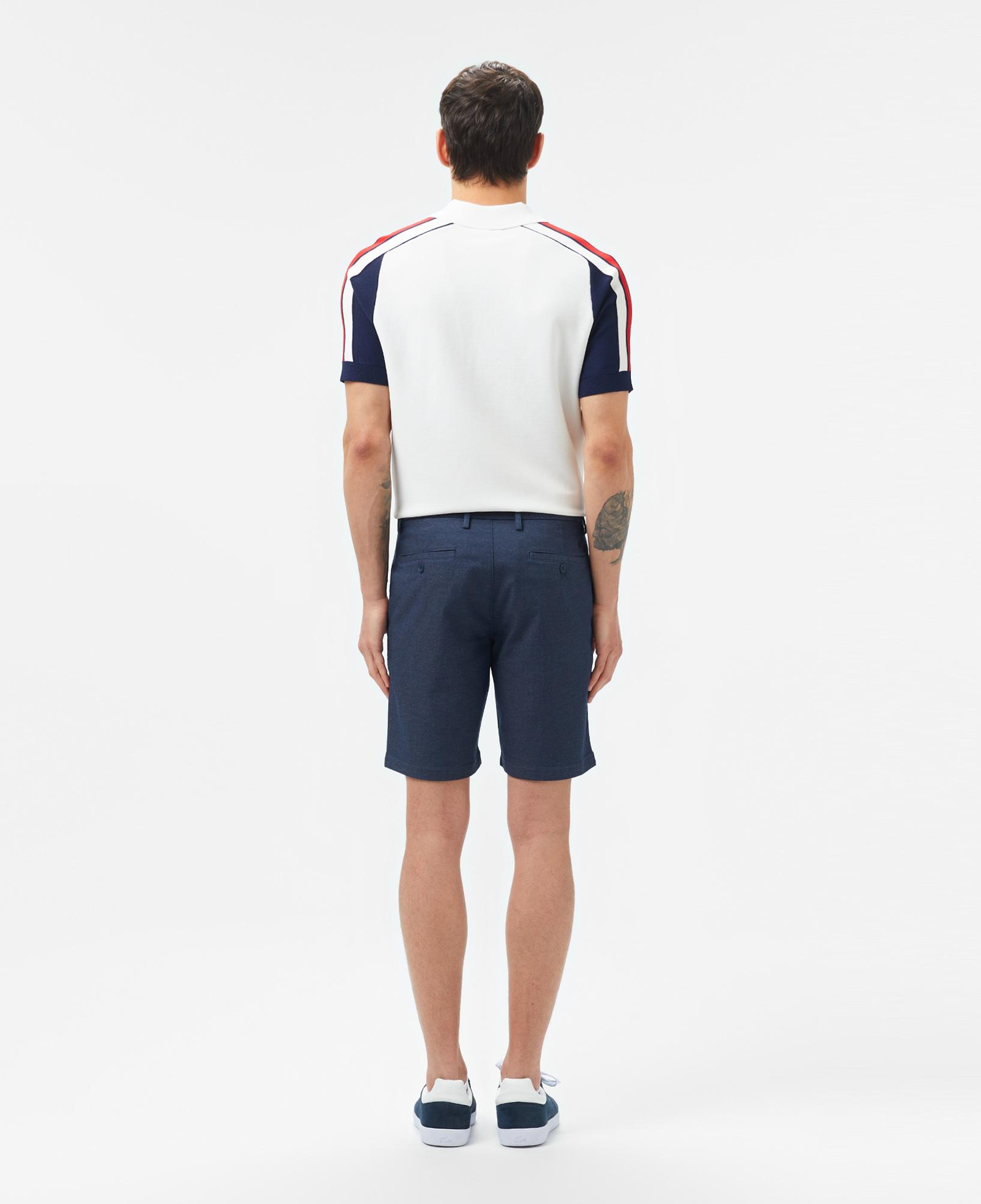 Erkek Slim Fit Lacivert Bermuda Şort