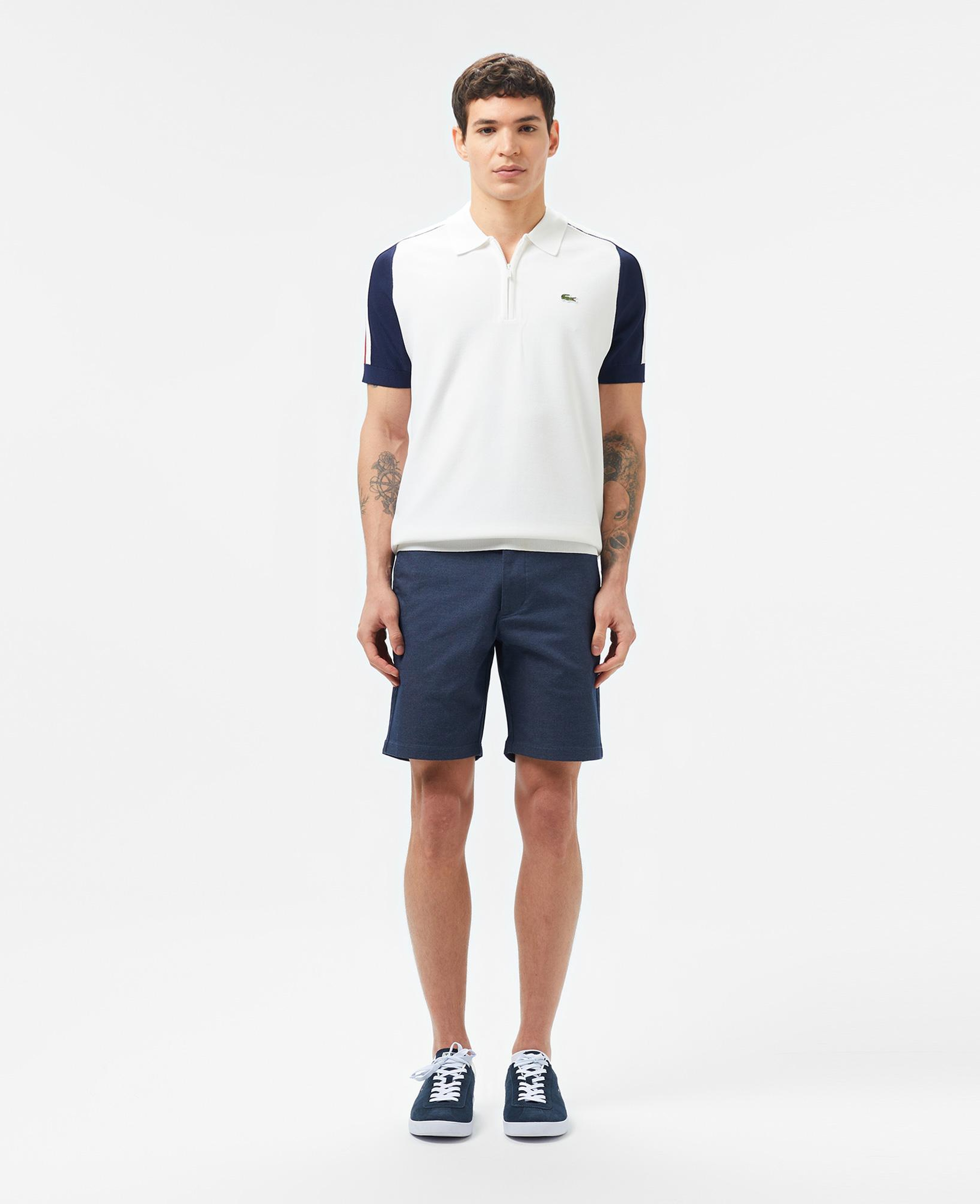 Erkek Slim Fit Lacivert Bermuda Şort