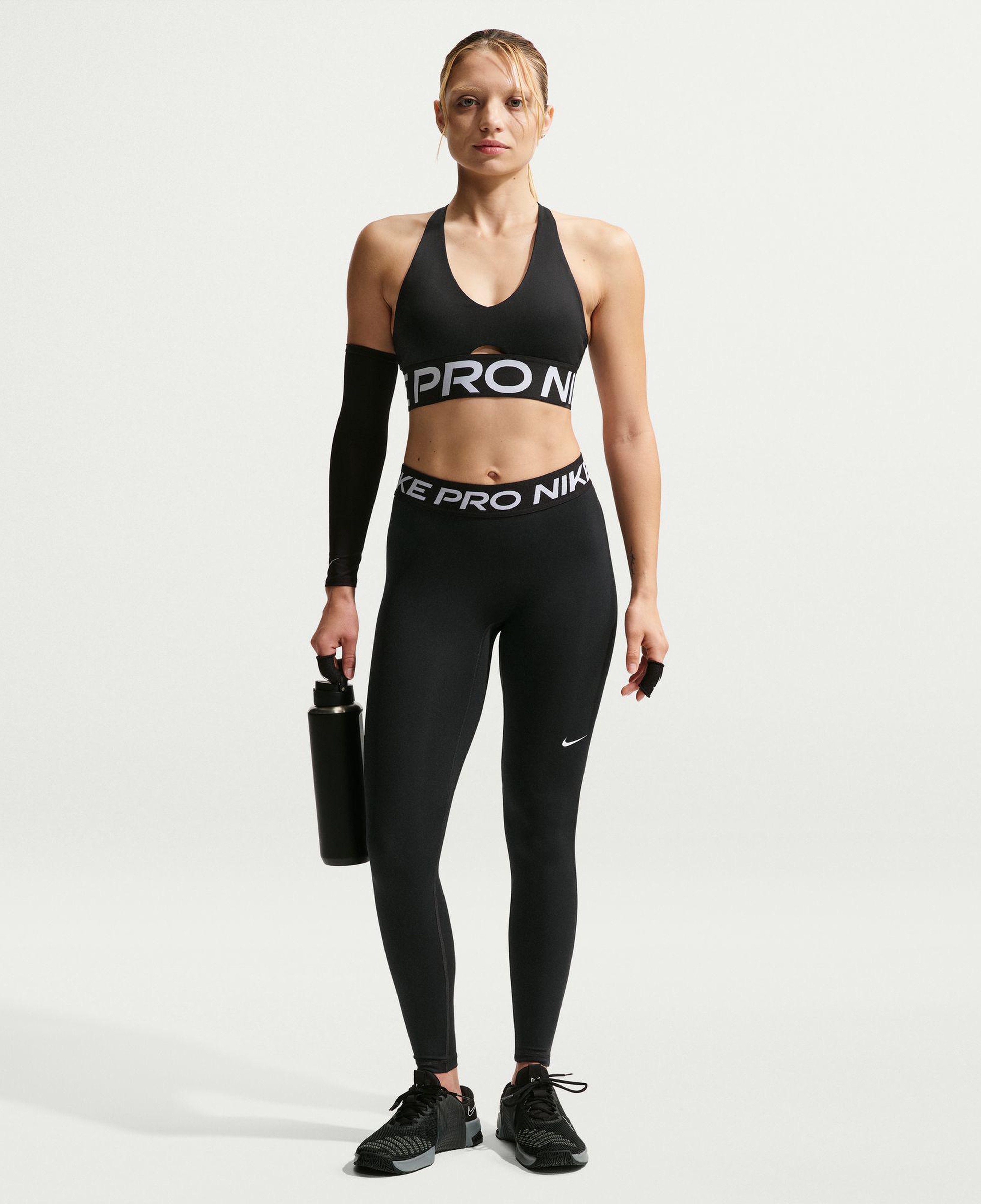 Nike Pro Dri-Fit Sculpt Medium Support Padded Kadın Siyah Bra