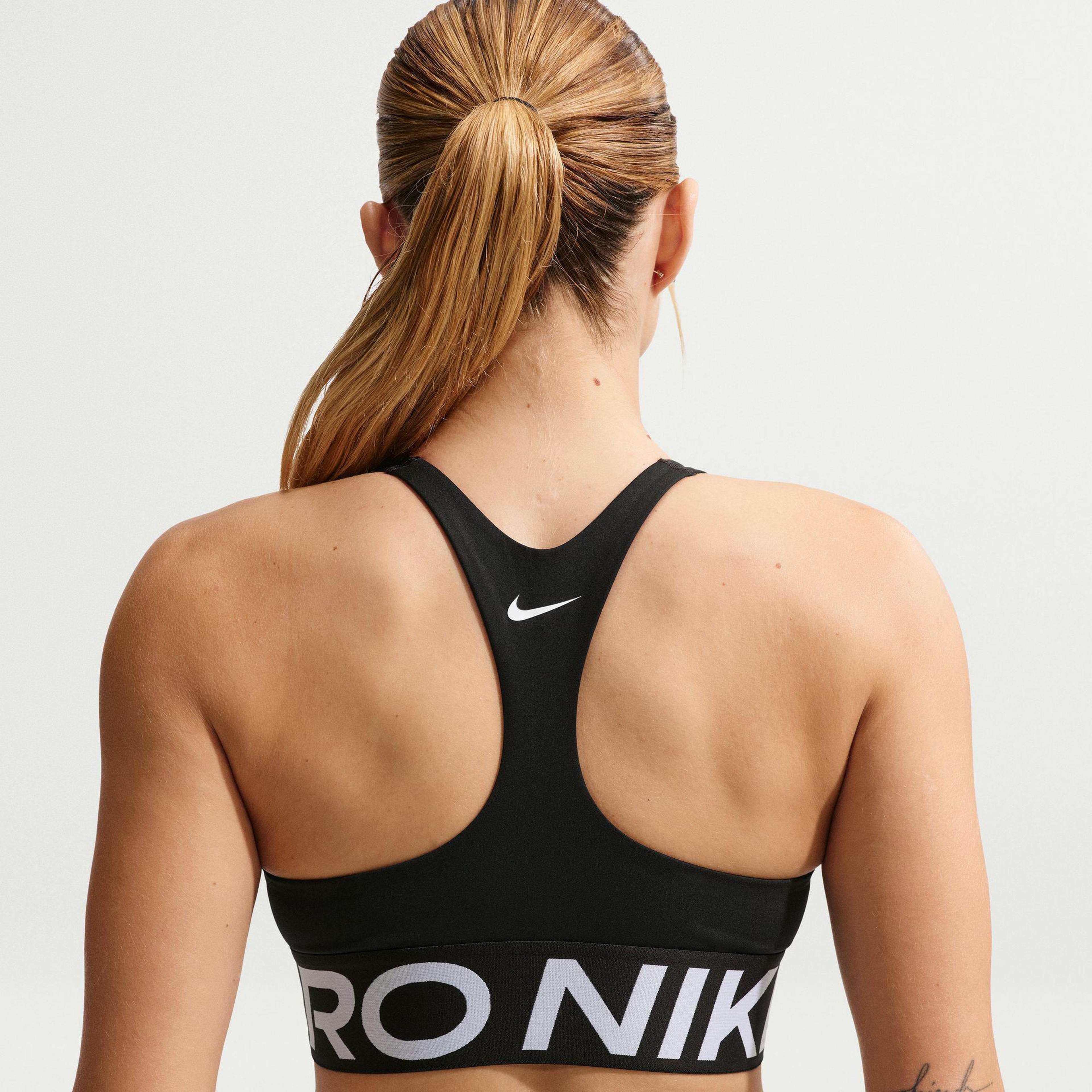 Nike Pro Dri-Fit Sculpt Medium Support Padded Kadın Siyah Bra