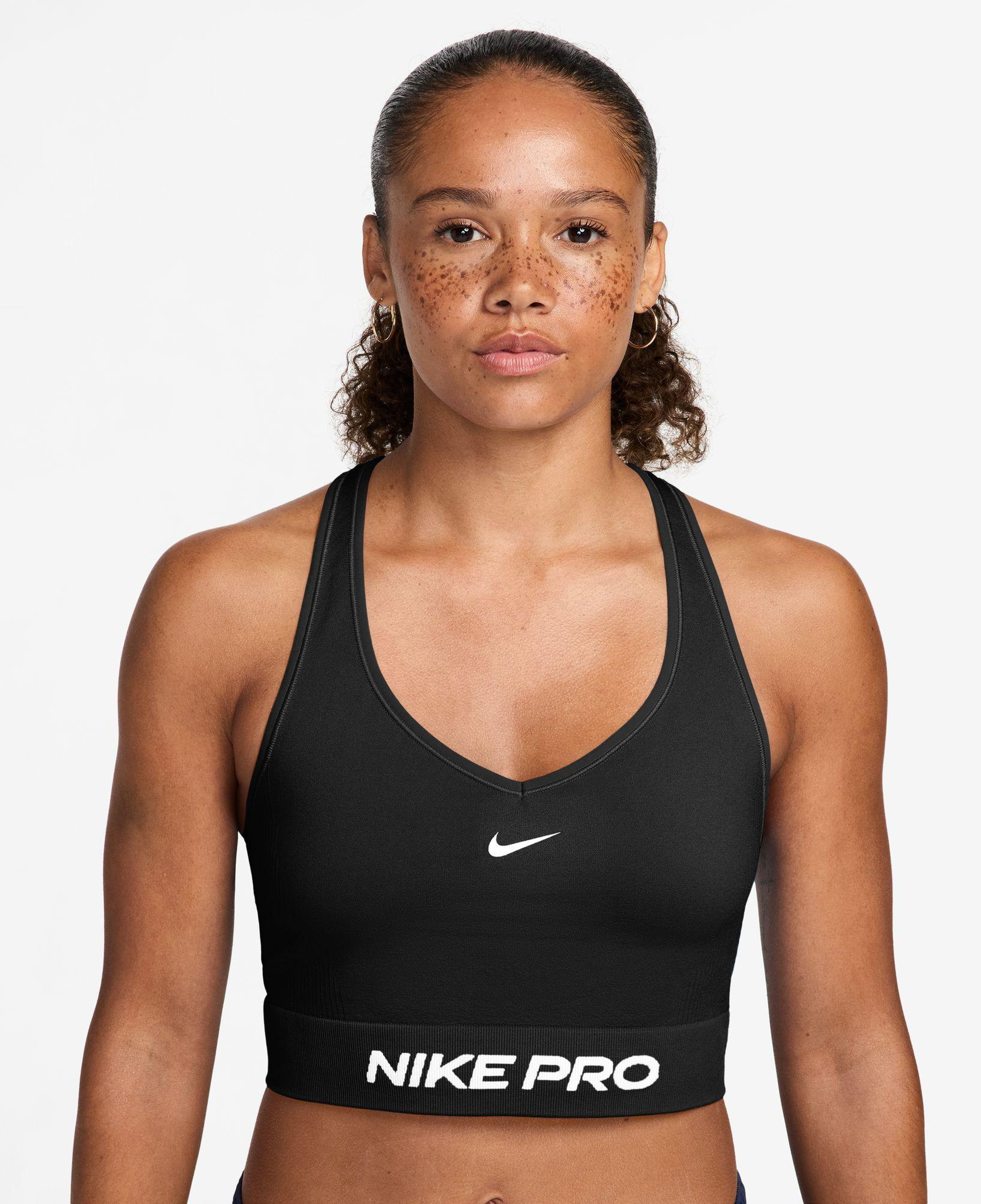 Nike Pro Dri-Fit Seamless Kadın Siyah Bra