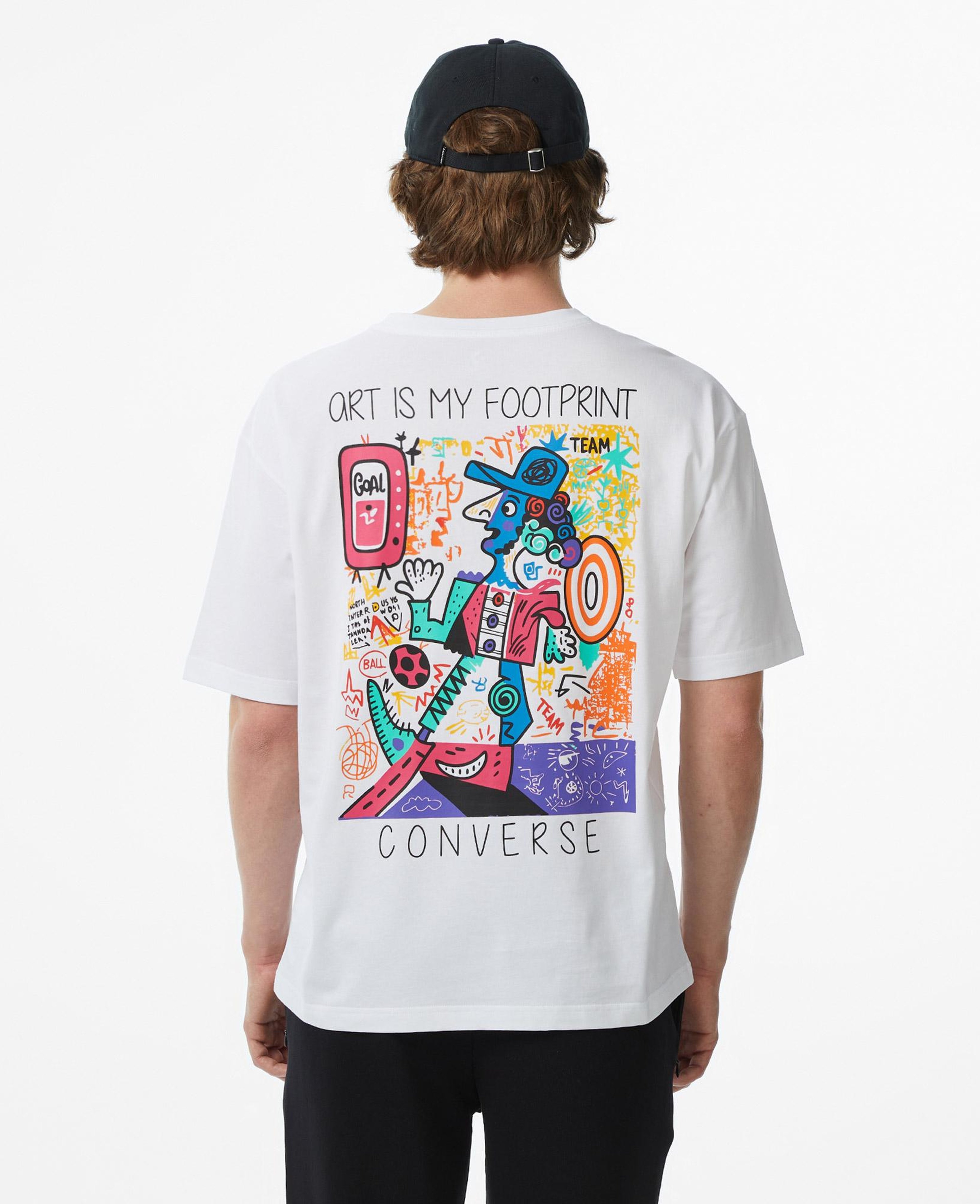 Converse Erkek Beyaz T-Shirt