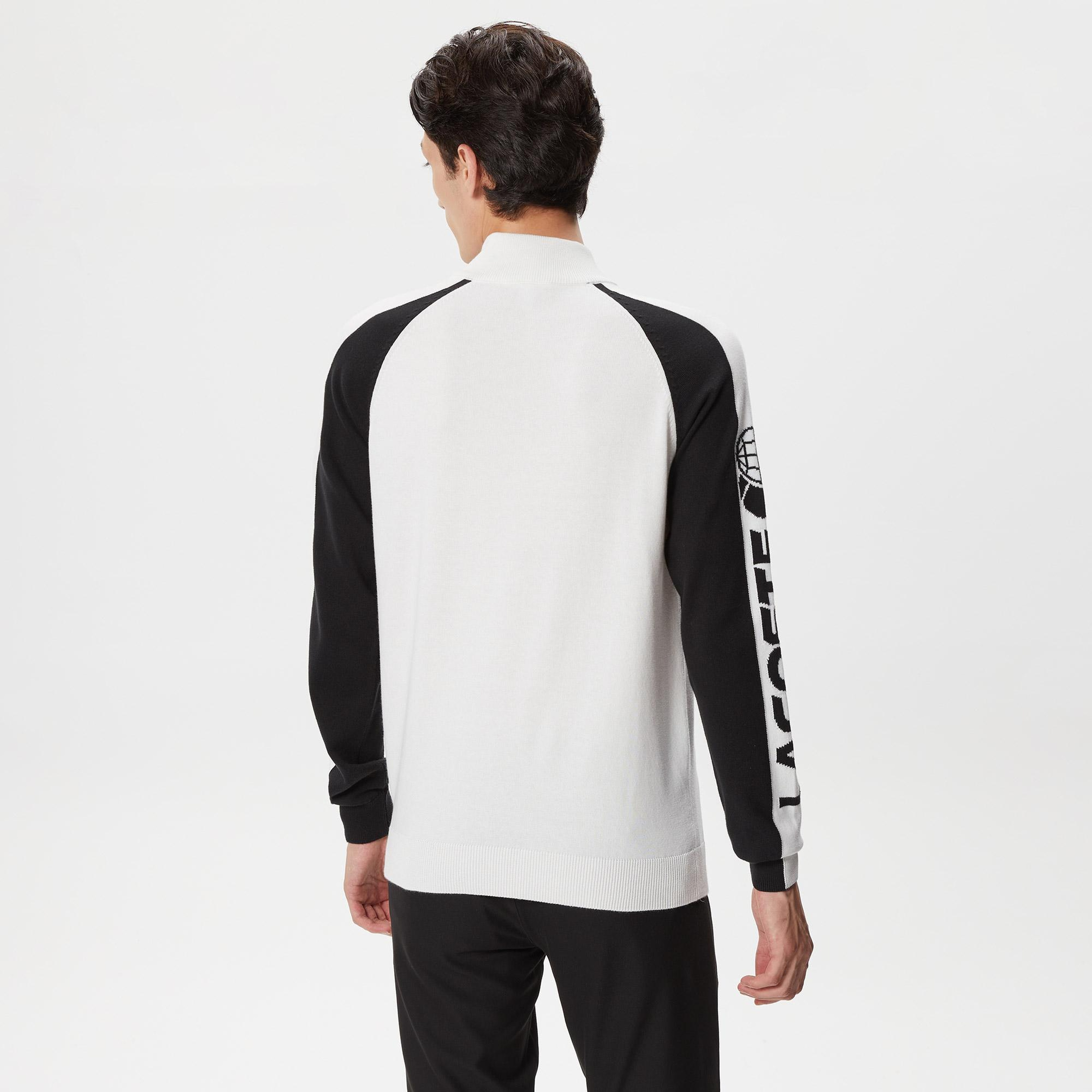 Lacoste Erkek Beyaz Triko