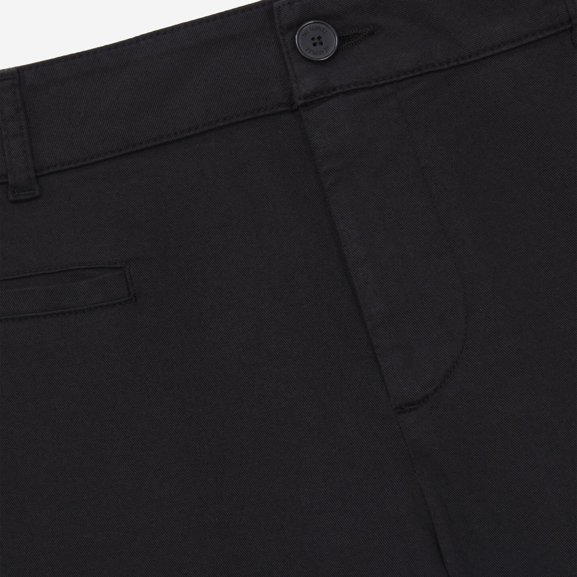 ERKEK STRAIGHT FIT SİYAH PANTOLON