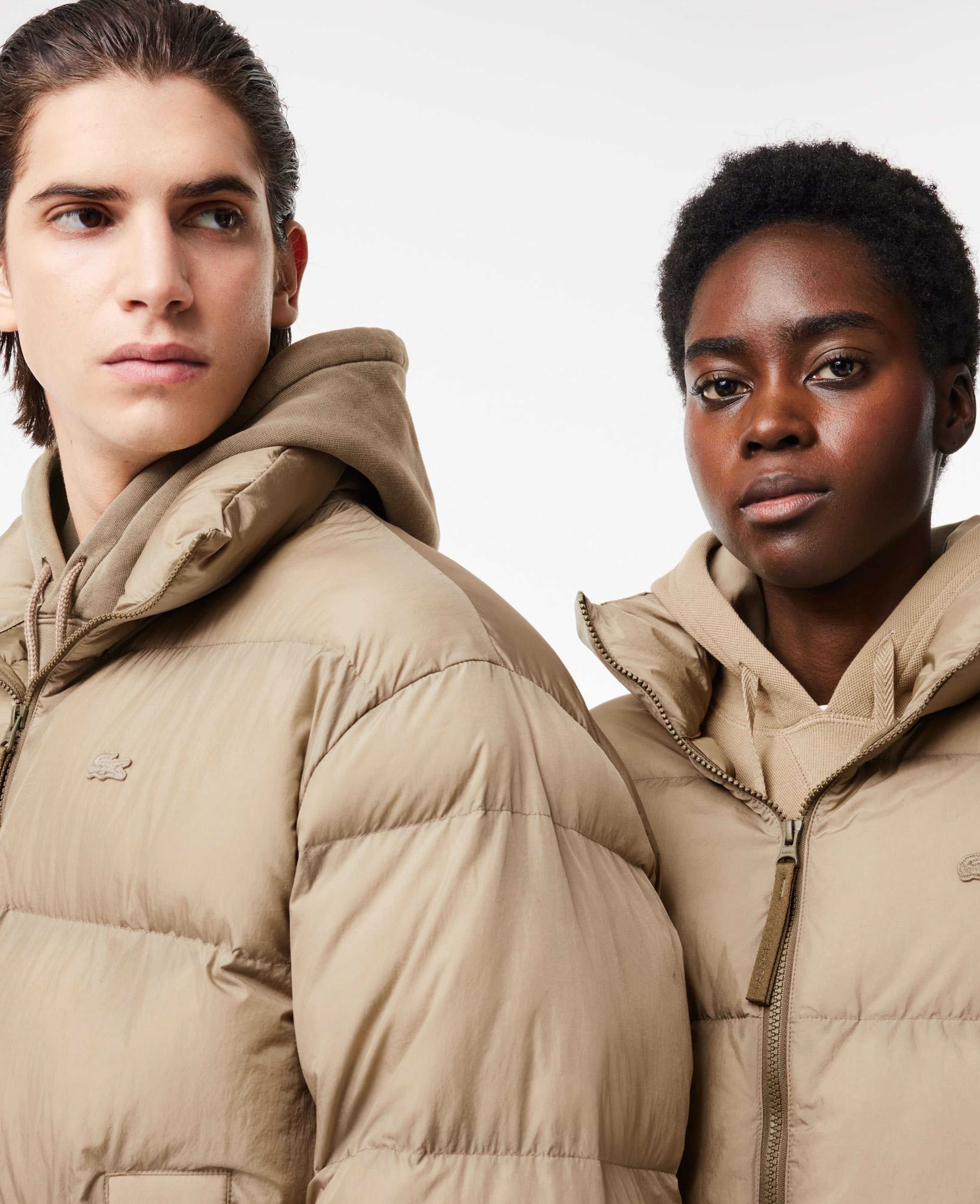 Neo Heritage Unisex Dik Yaka Kapitone Bej Mont