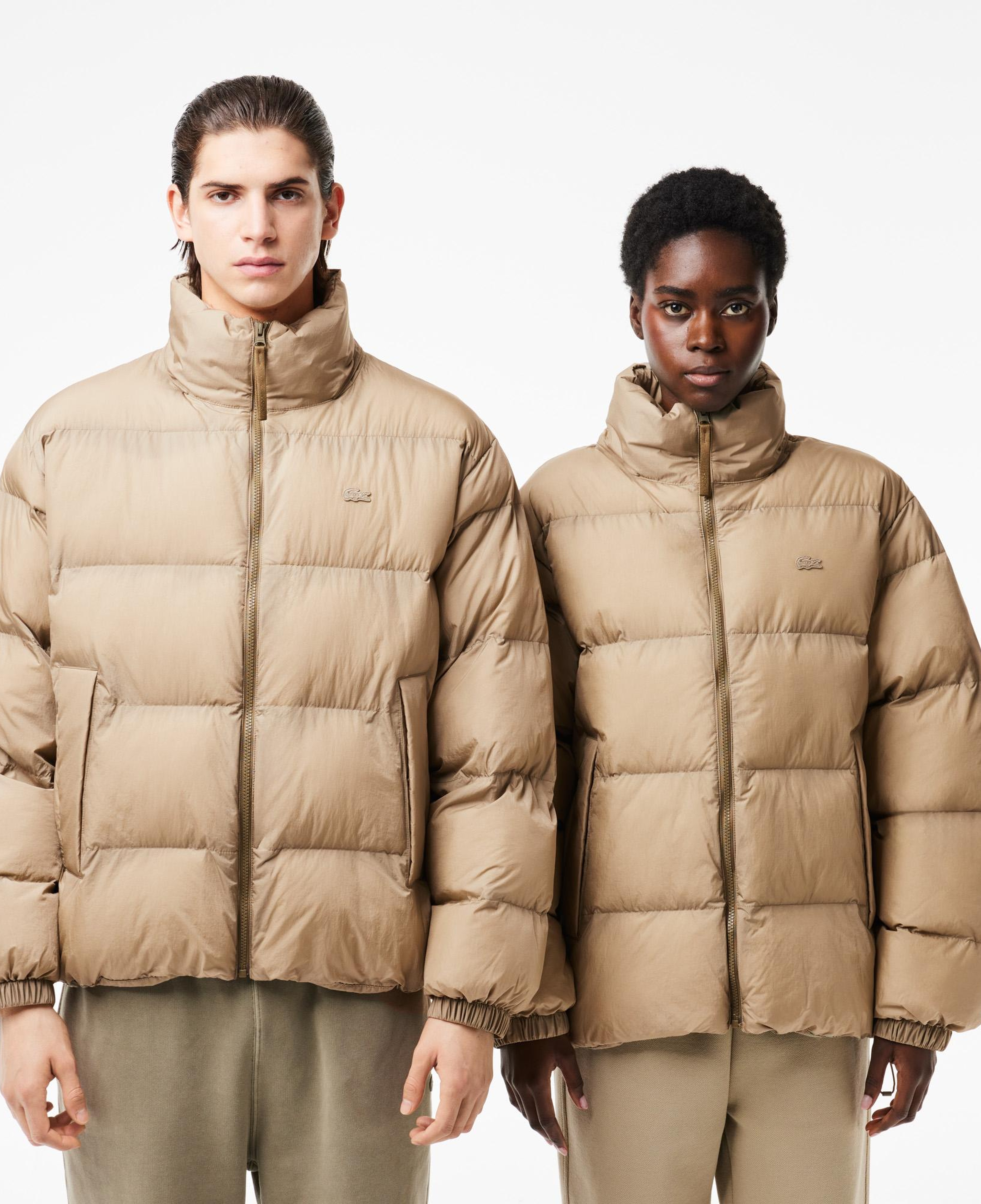 Neo Heritage Unisex Dik Yaka Kapitone Bej Mont