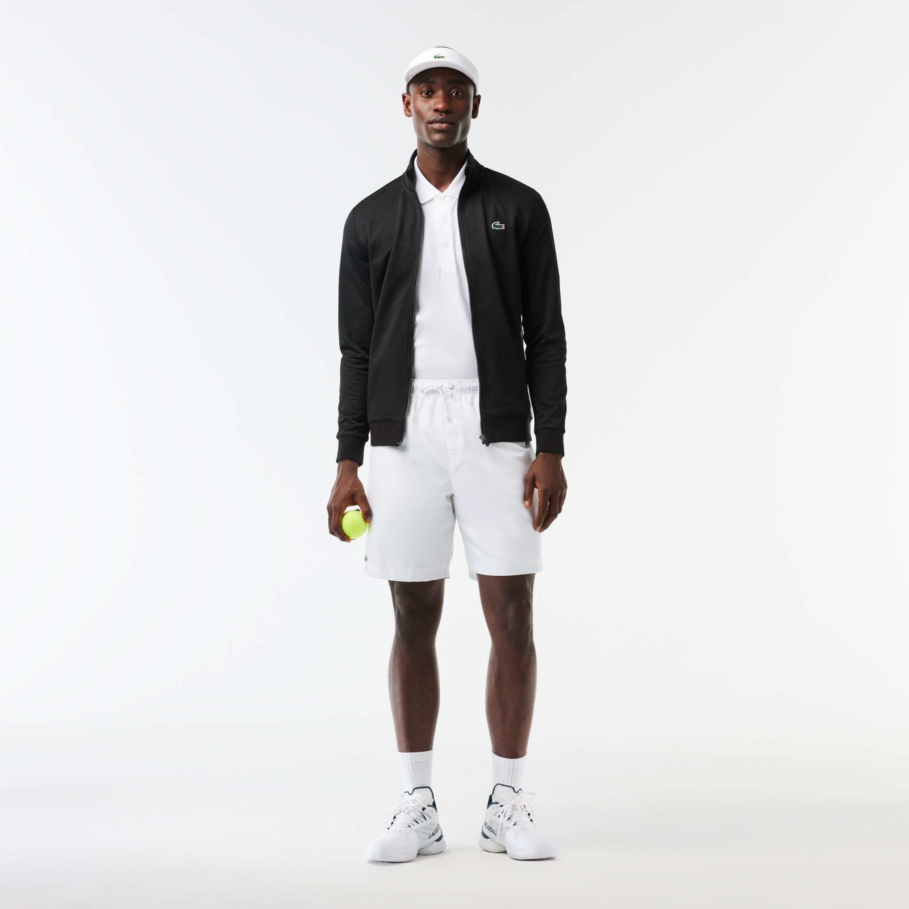 SPORT Erkek Classic Fit Fermuarlı Siyah Eşofman Üstü