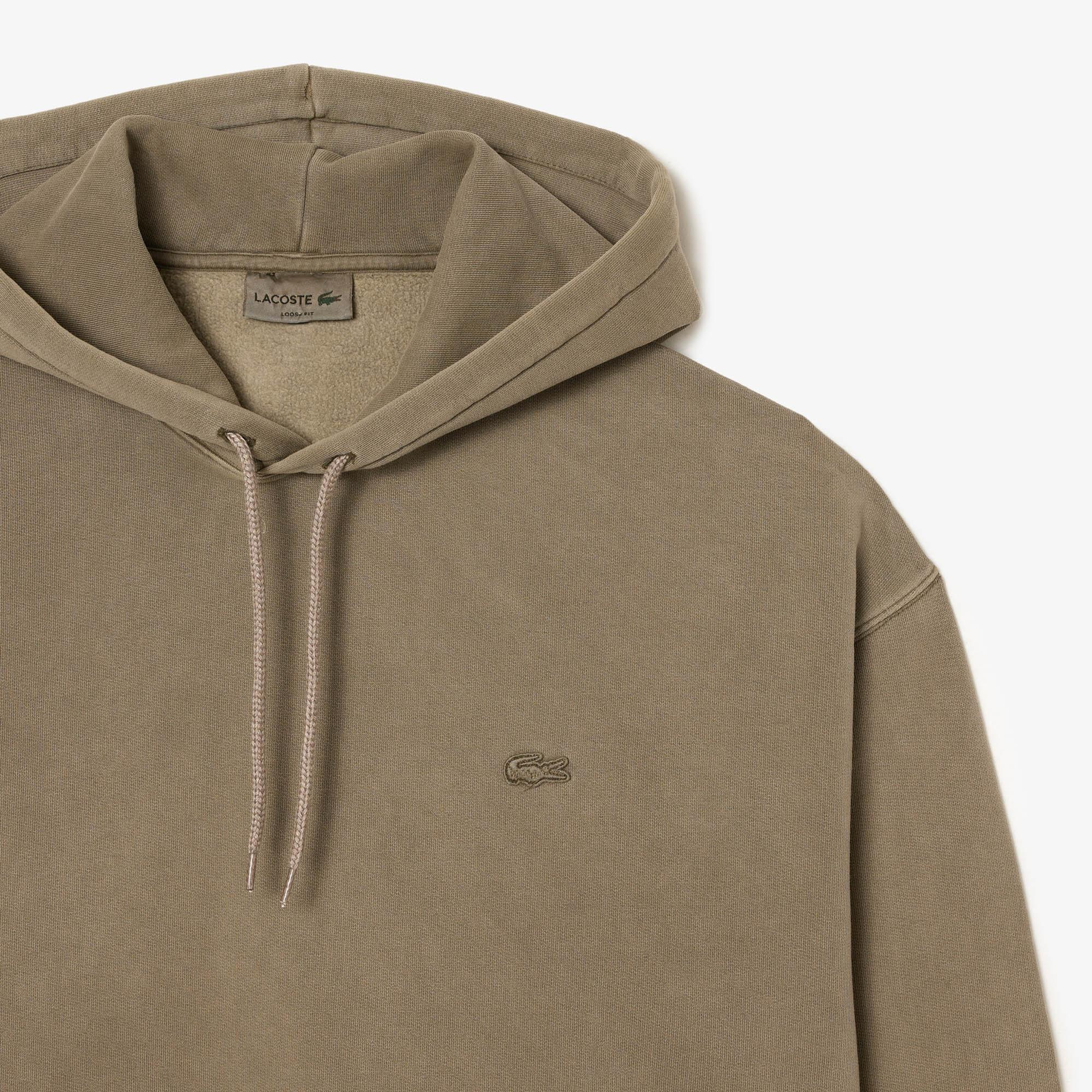 Neo Heritage Unisex Loose Fit Kapüşonlu Yeşil Sweatshirt