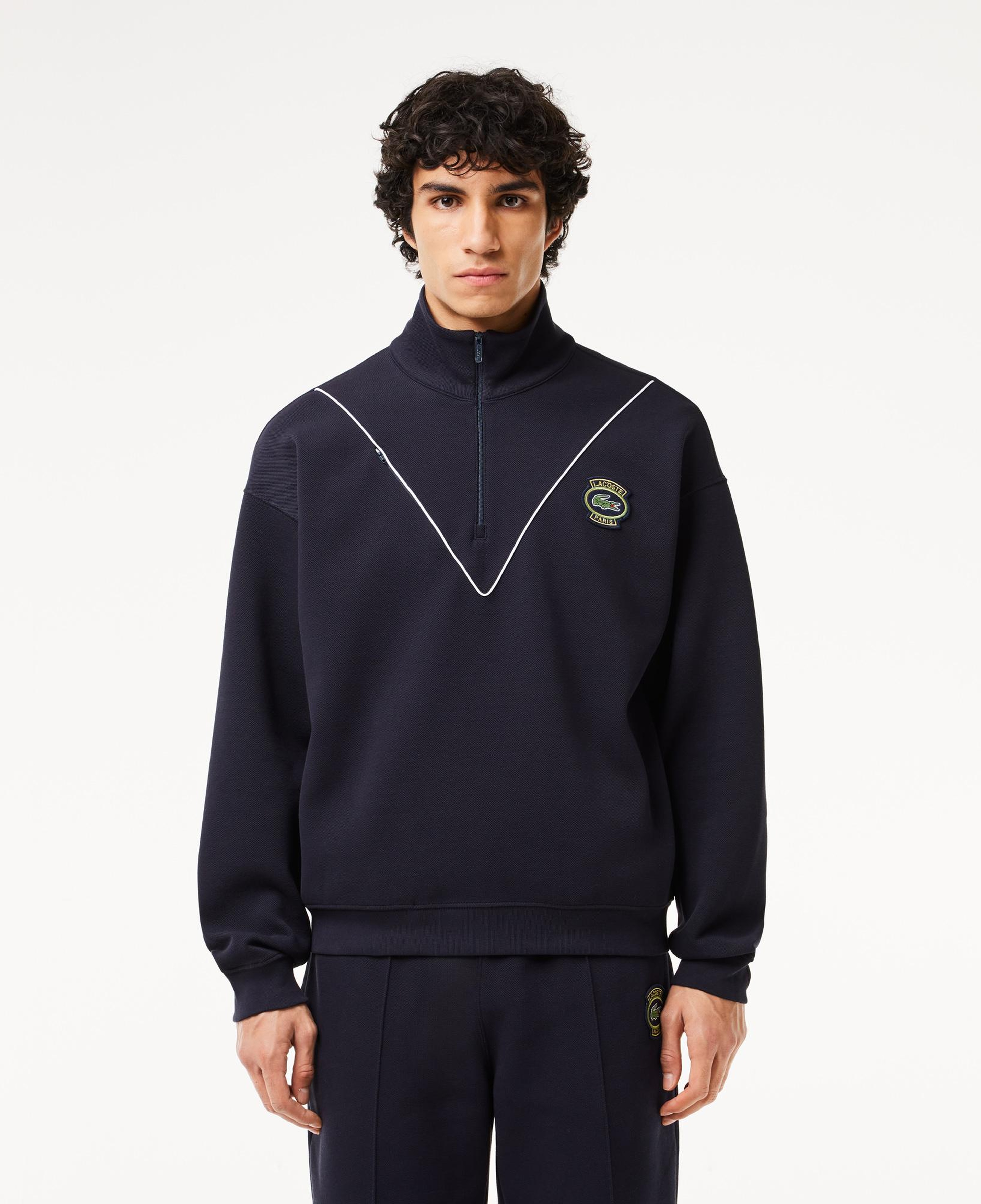 Lacoste Erkek Lacivert Sweatshirt