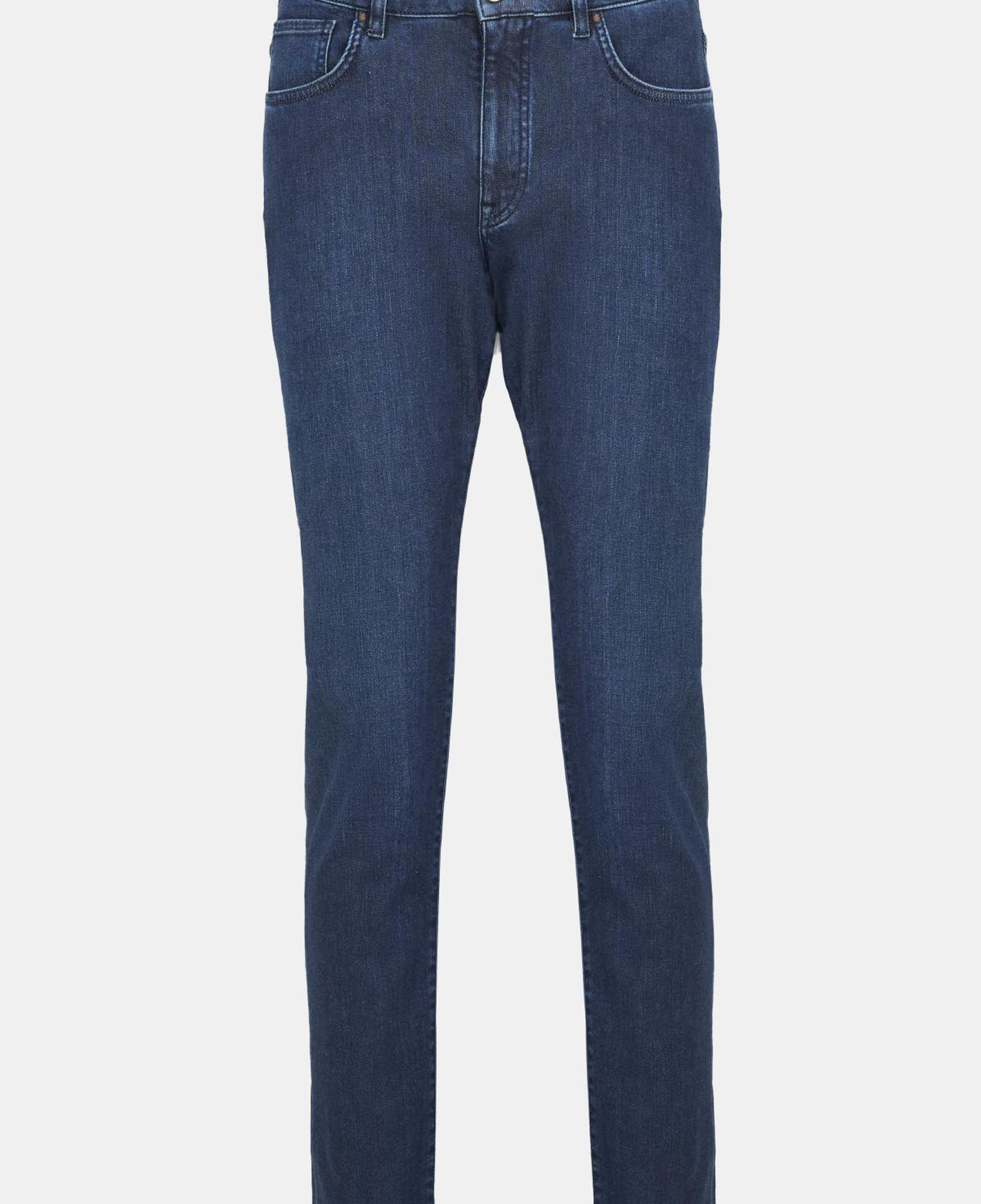 Erkek Mavi Modal Karışımlı Jean Pantolon