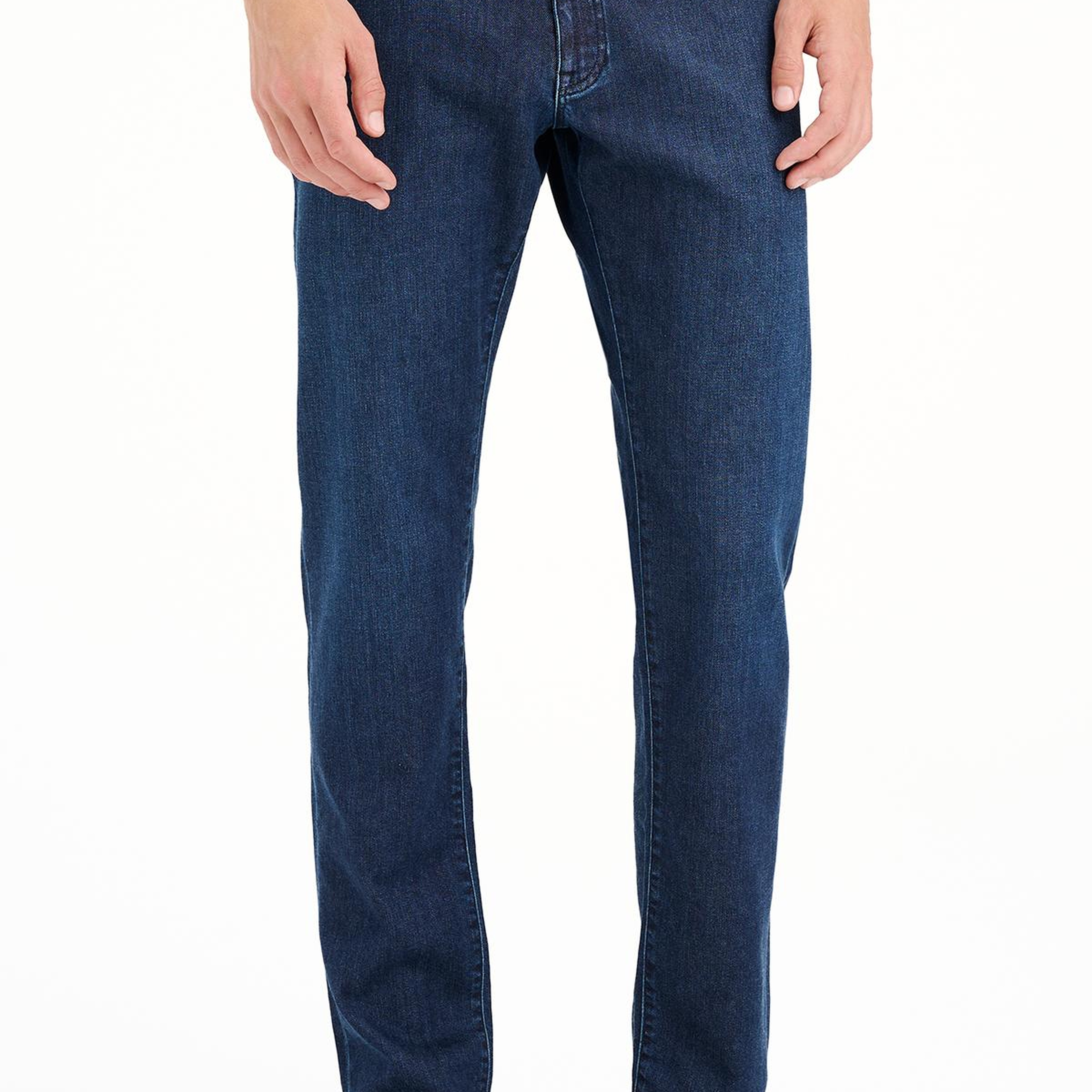 Erkek Mavi Modal Karışımlı Jean Pantolon