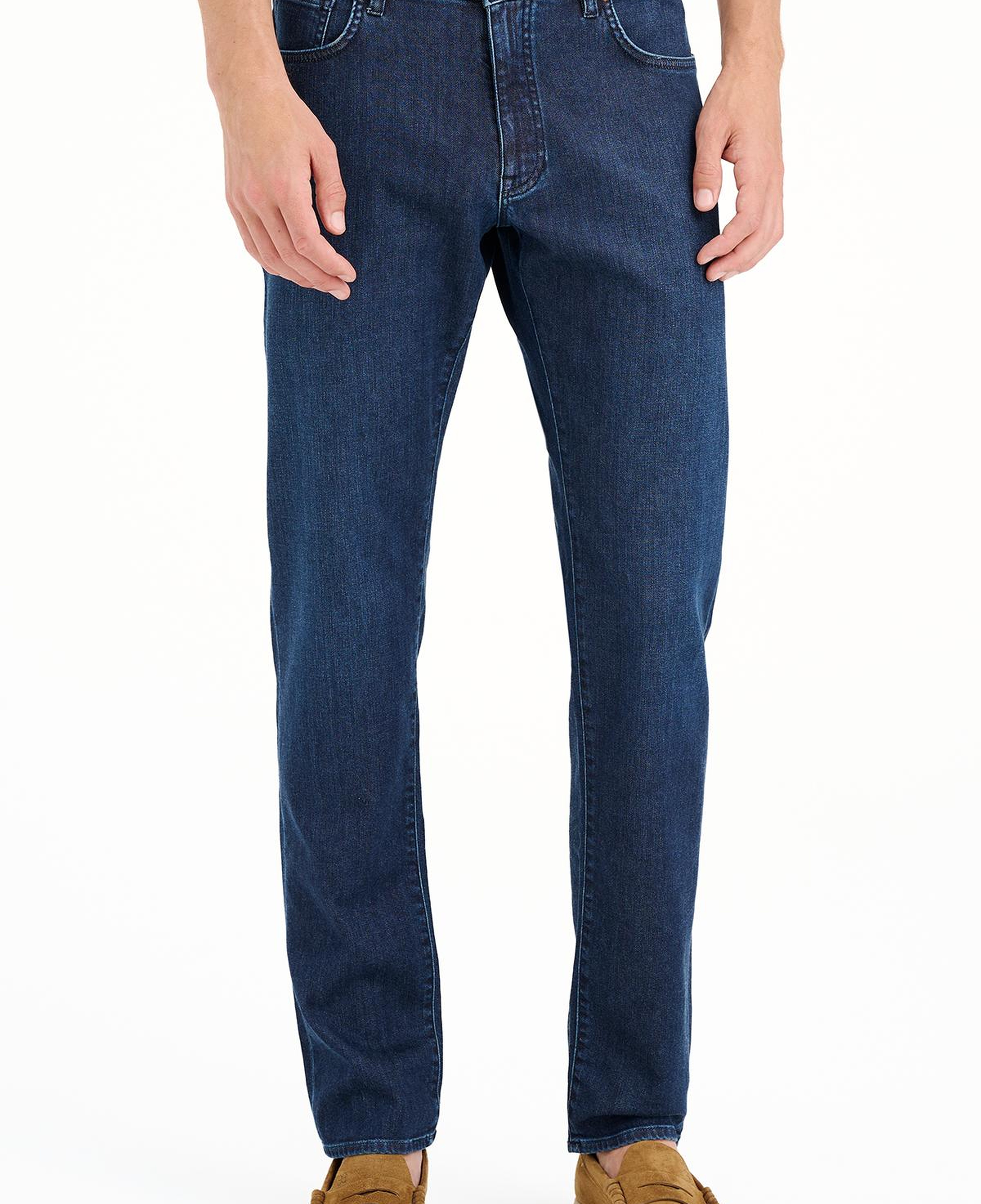 Erkek Mavi Modal Karışımlı Jean Pantolon