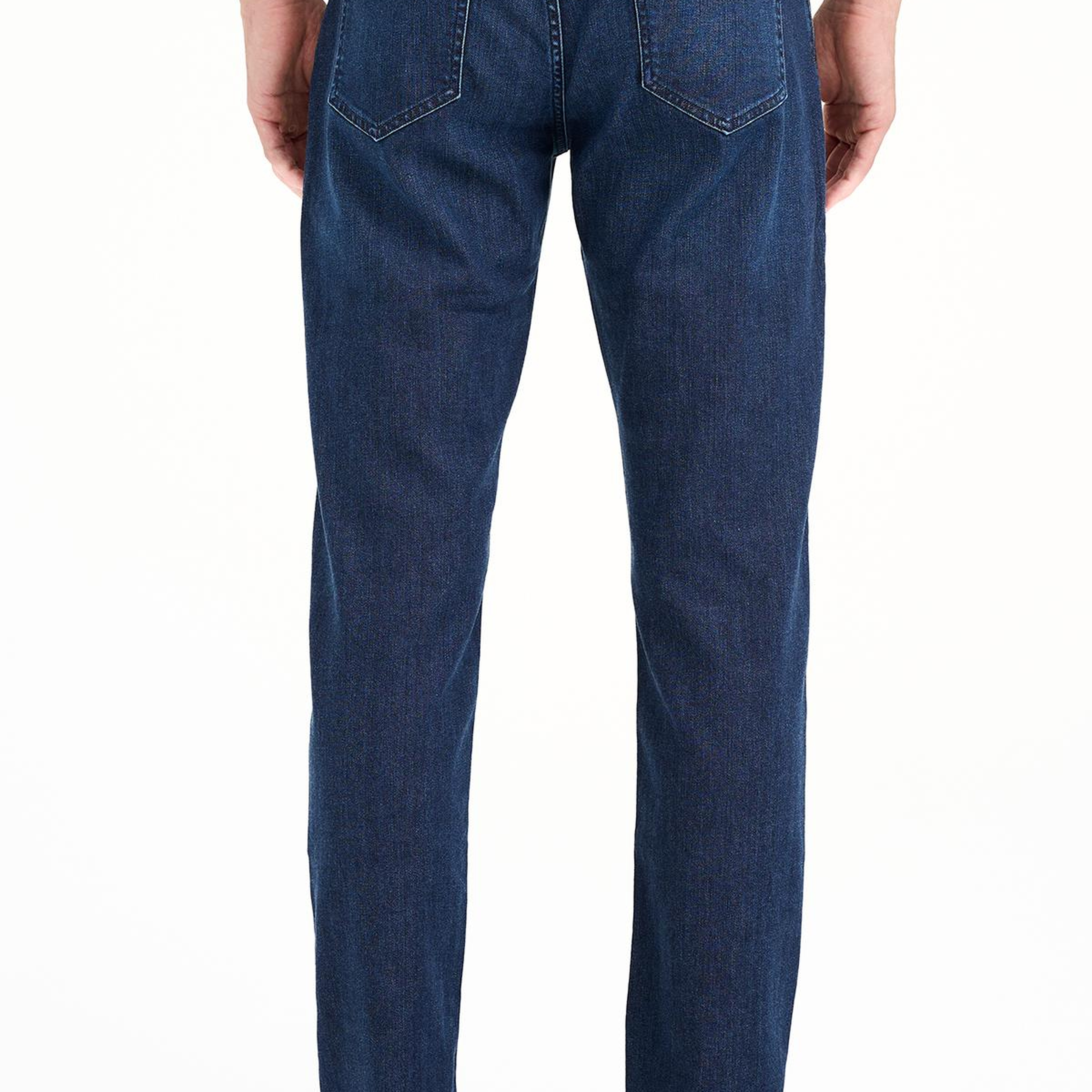 Erkek Mavi Modal Karışımlı Jean Pantolon