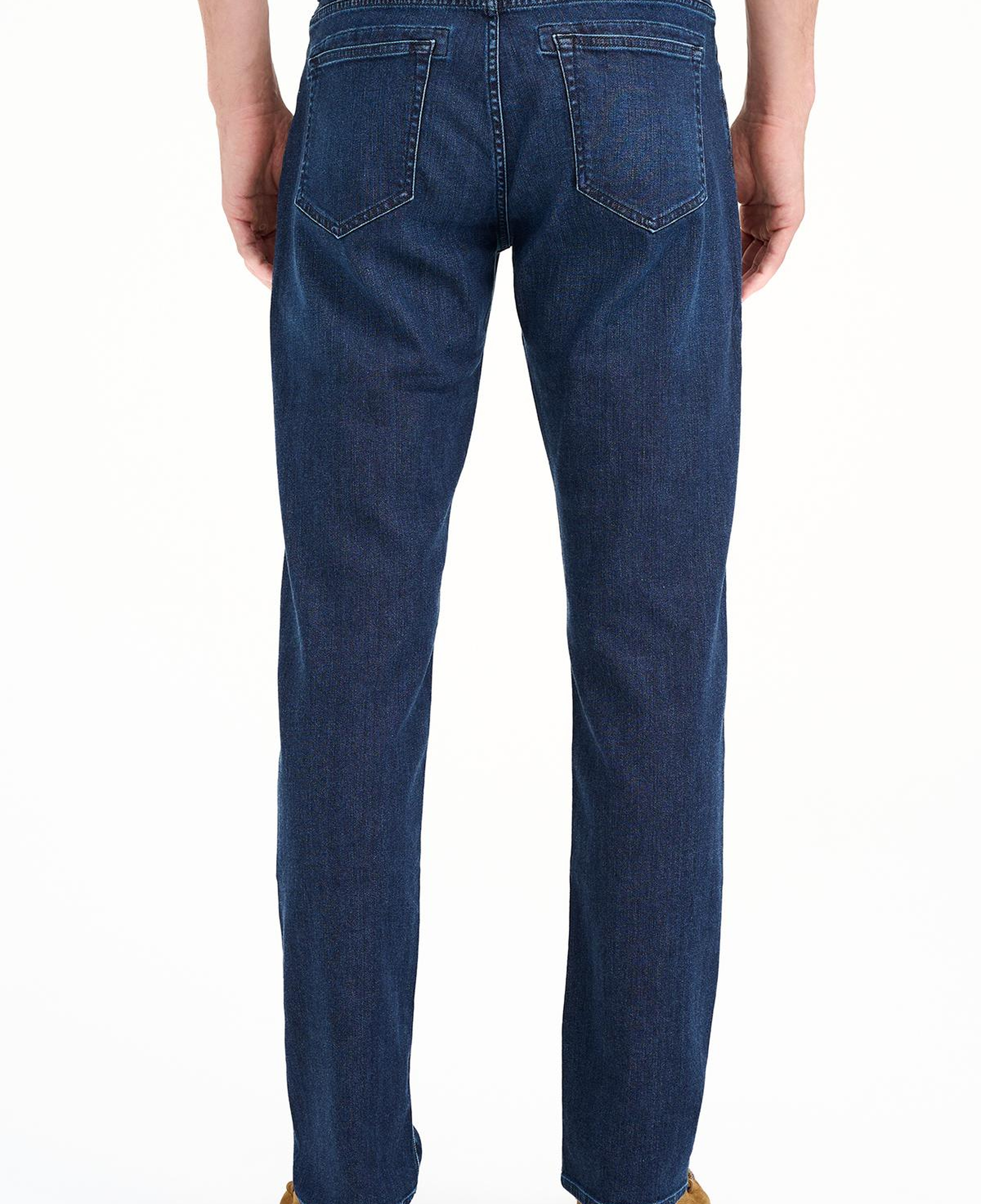Erkek Mavi Modal Karışımlı Jean Pantolon