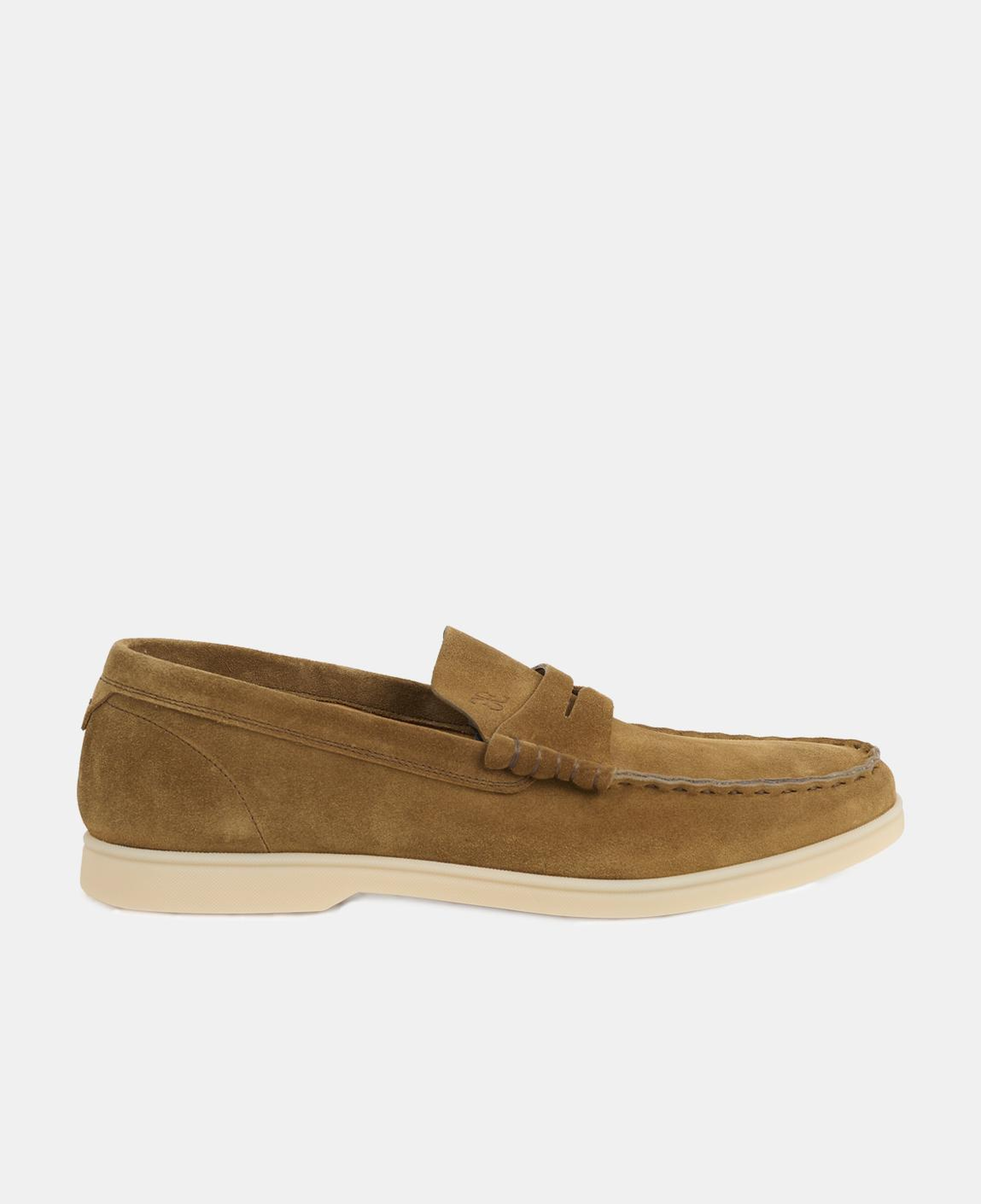 Erkek Taba Deri Loafer