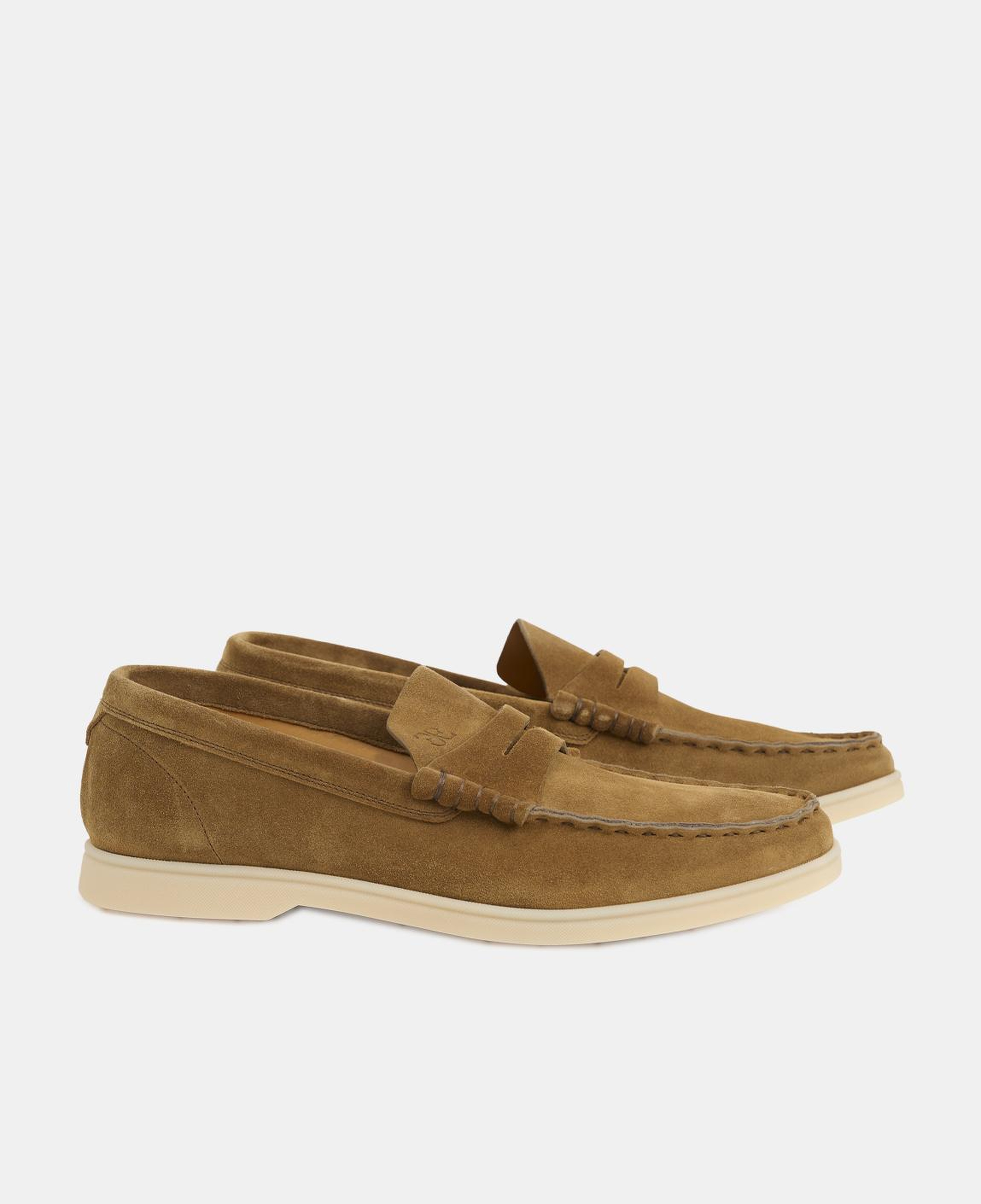 Erkek Taba Deri Loafer