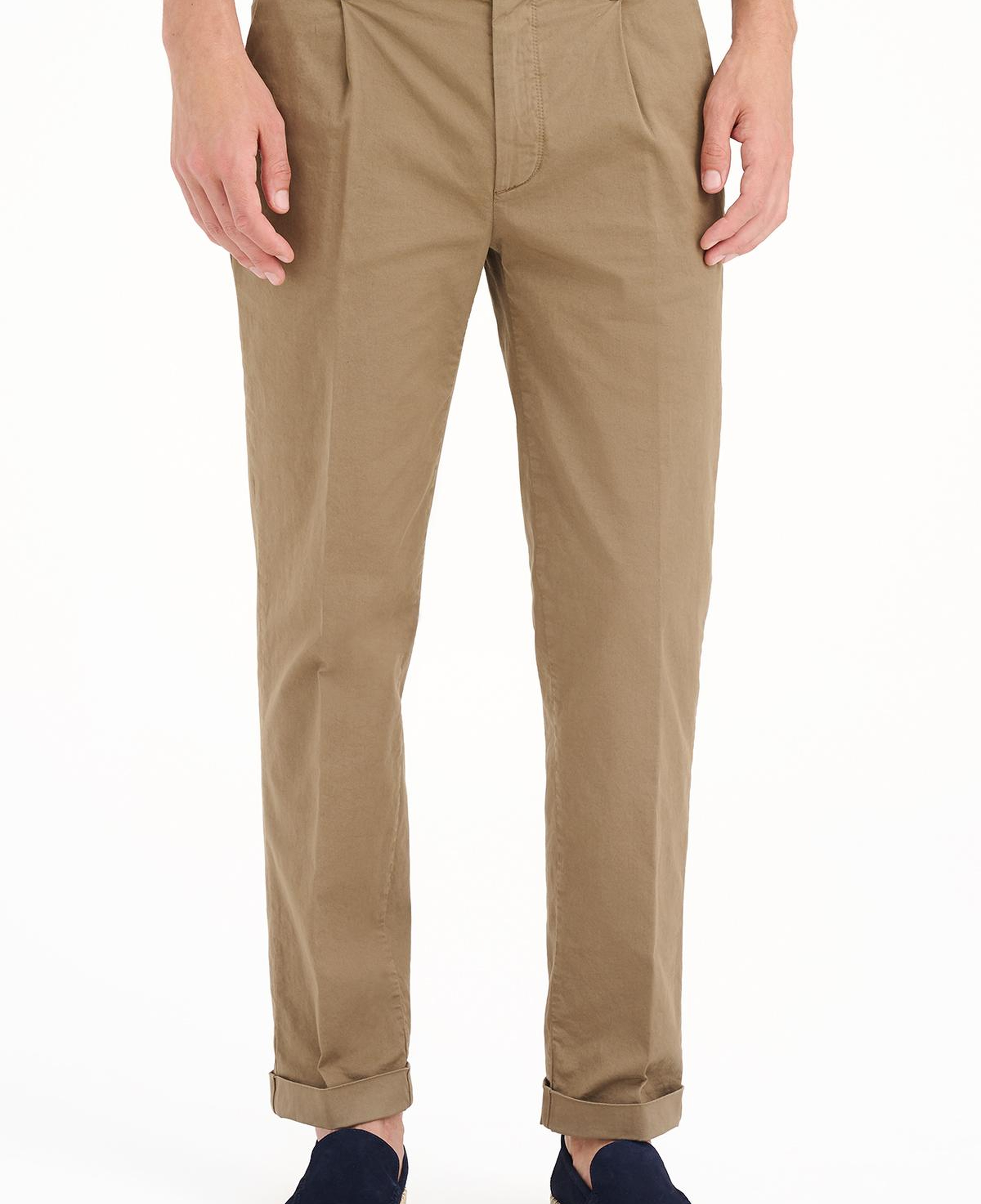 Erkek Kahverengi Chino Pantolon