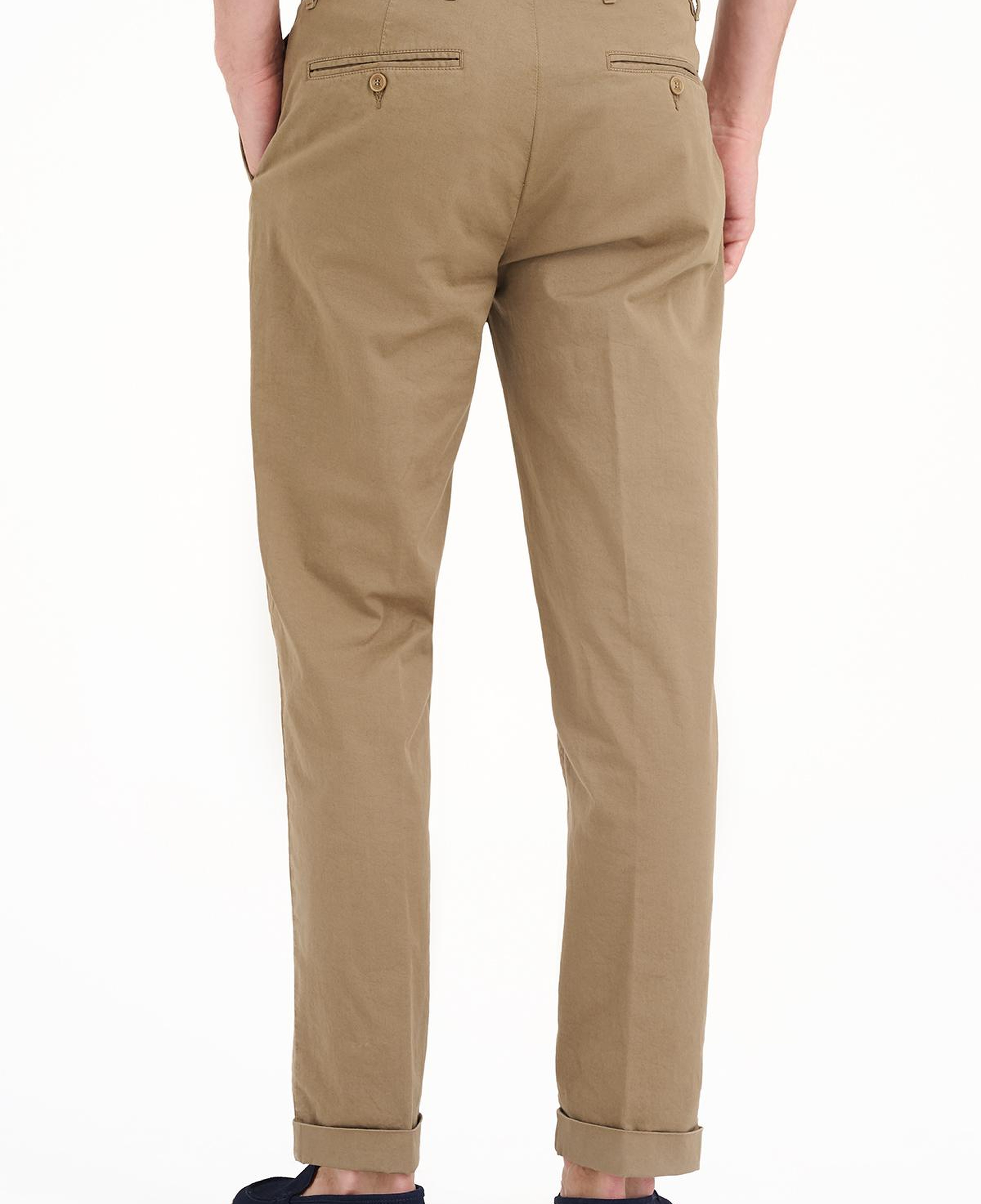 Erkek Kahverengi Chino Pantolon