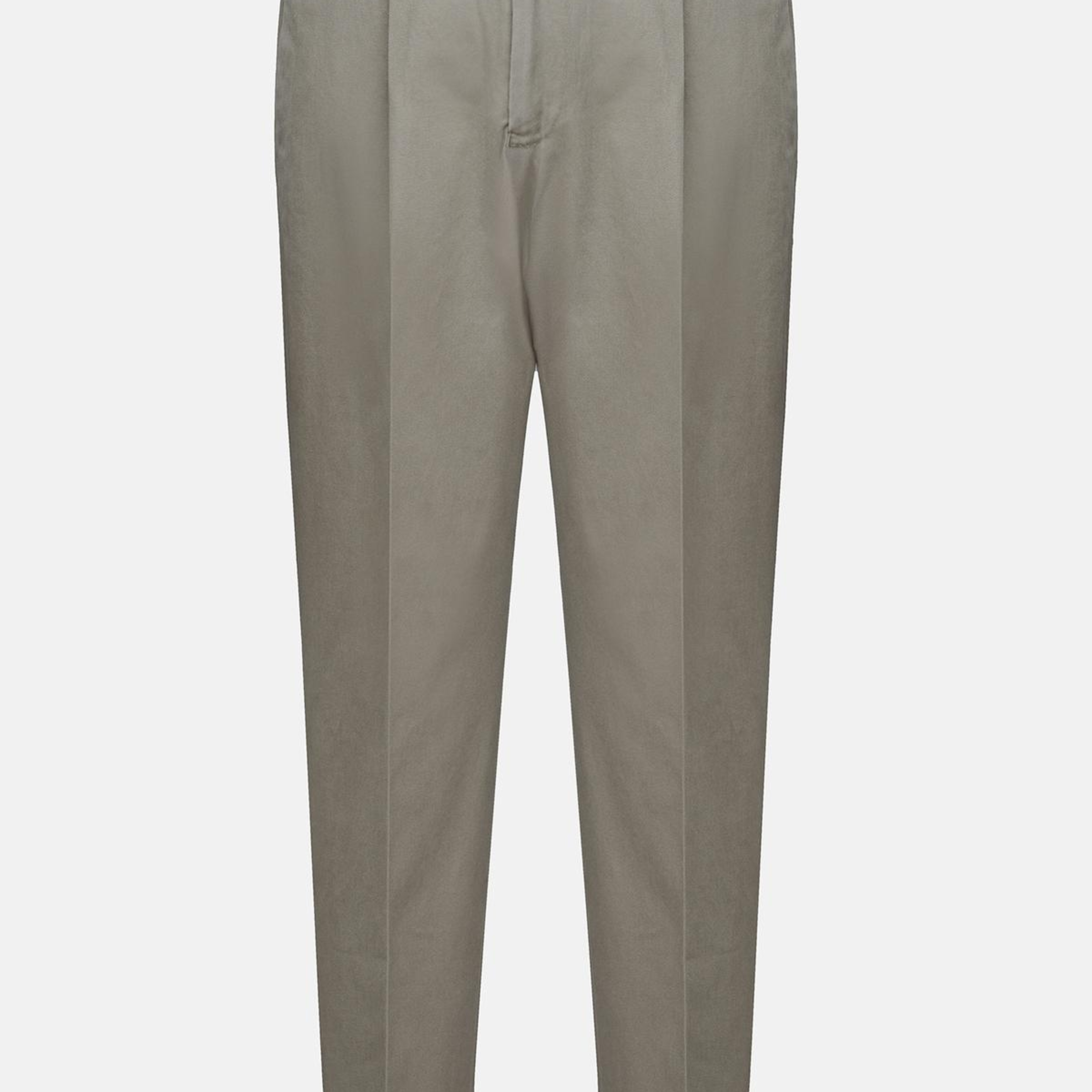 Erkek Bej Slim Fit Chino Pantolon