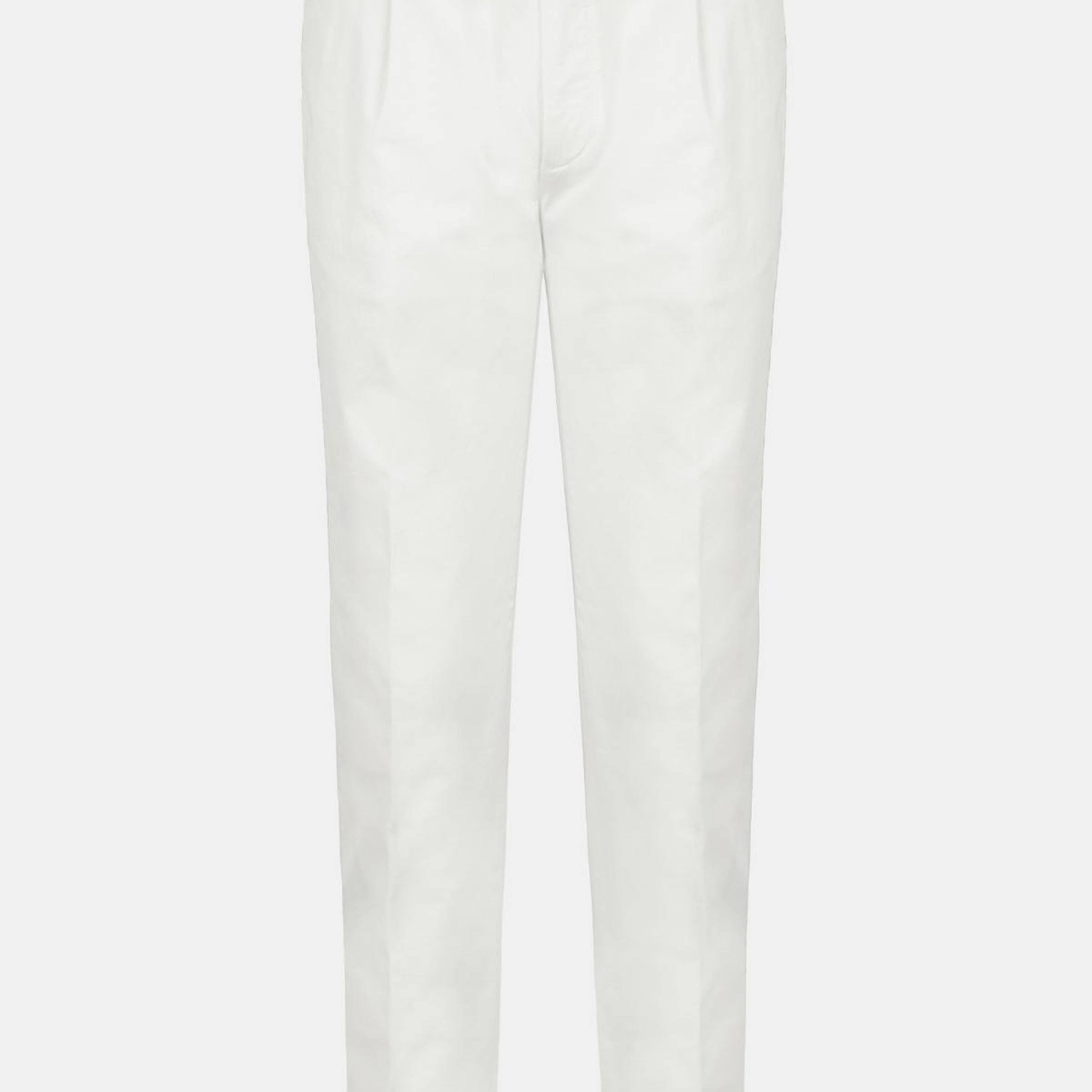 Erkek Beyaz Chino Pantolon