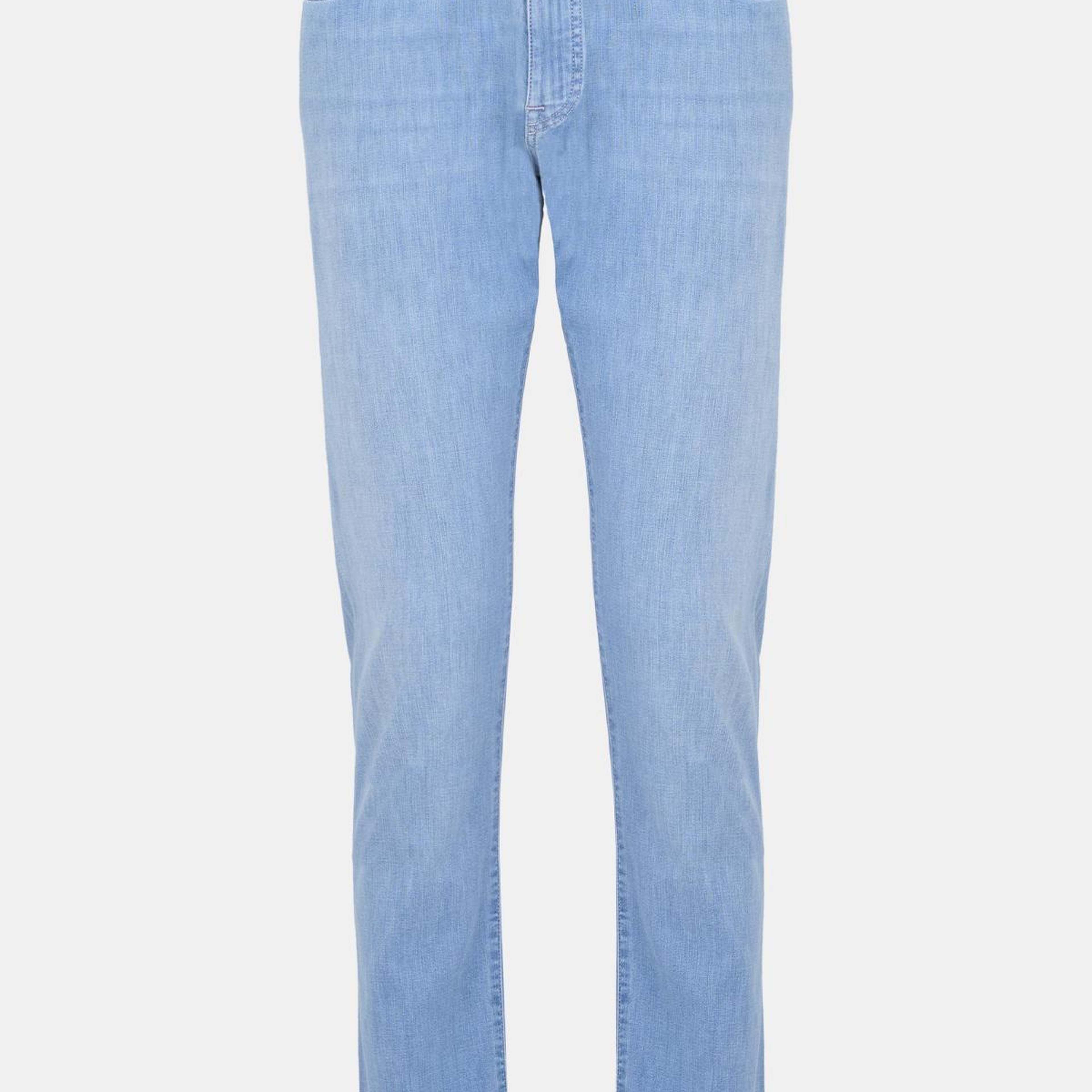 Erkek Mavi Lyocell Karışımlı Jean Pantolon