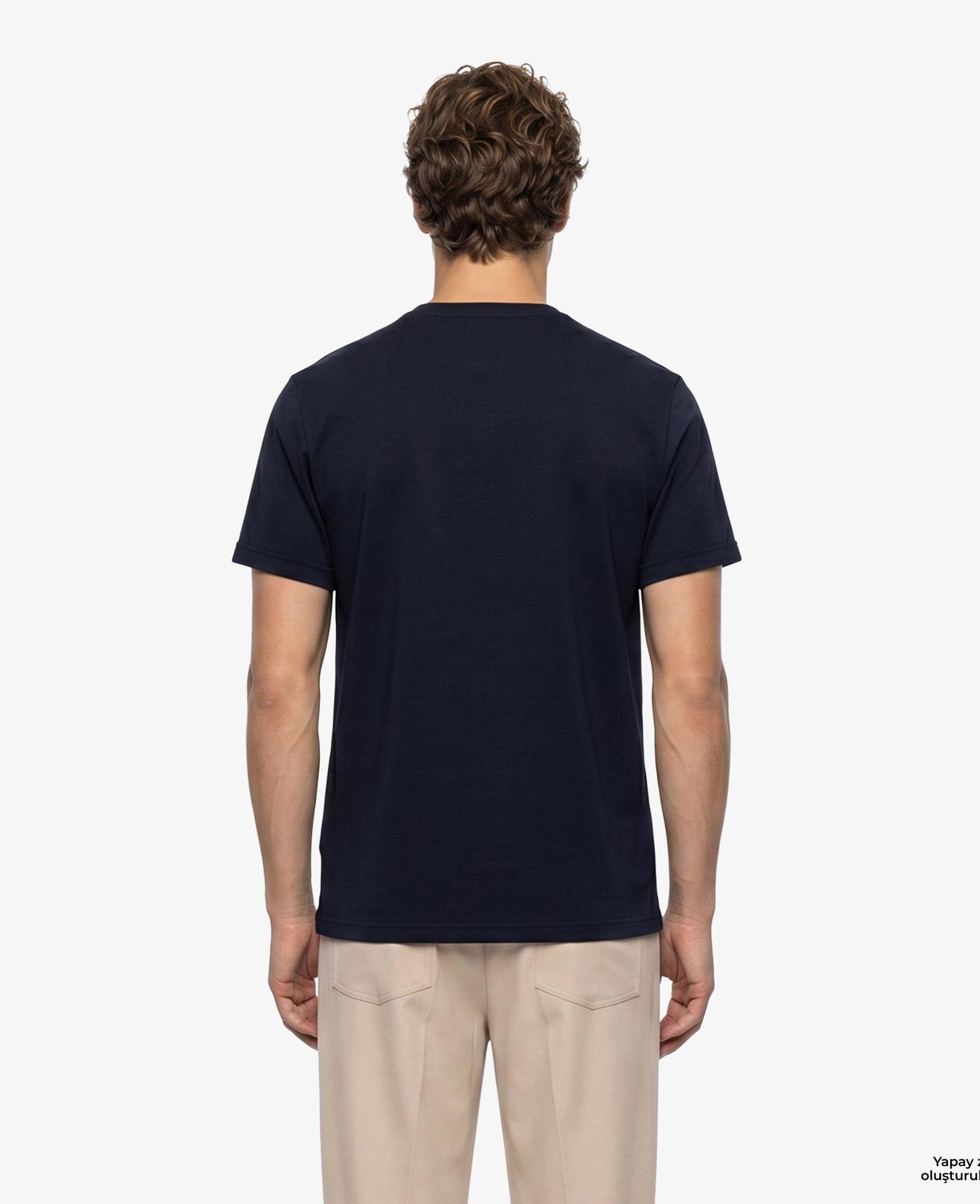 Fred Perry Ringer Erkek Lacivert T-Shirt