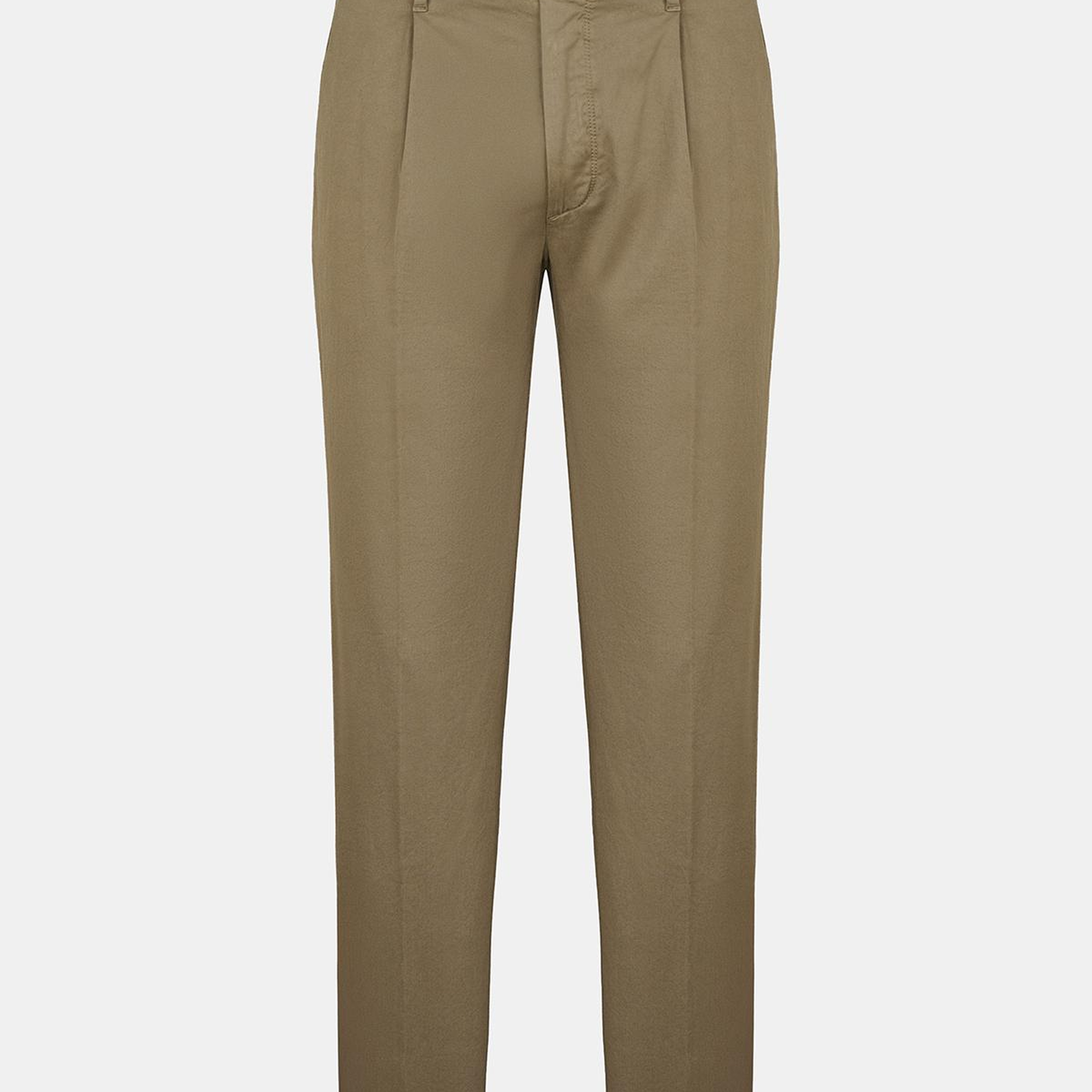 Erkek Kahverengi Chino Pantolon