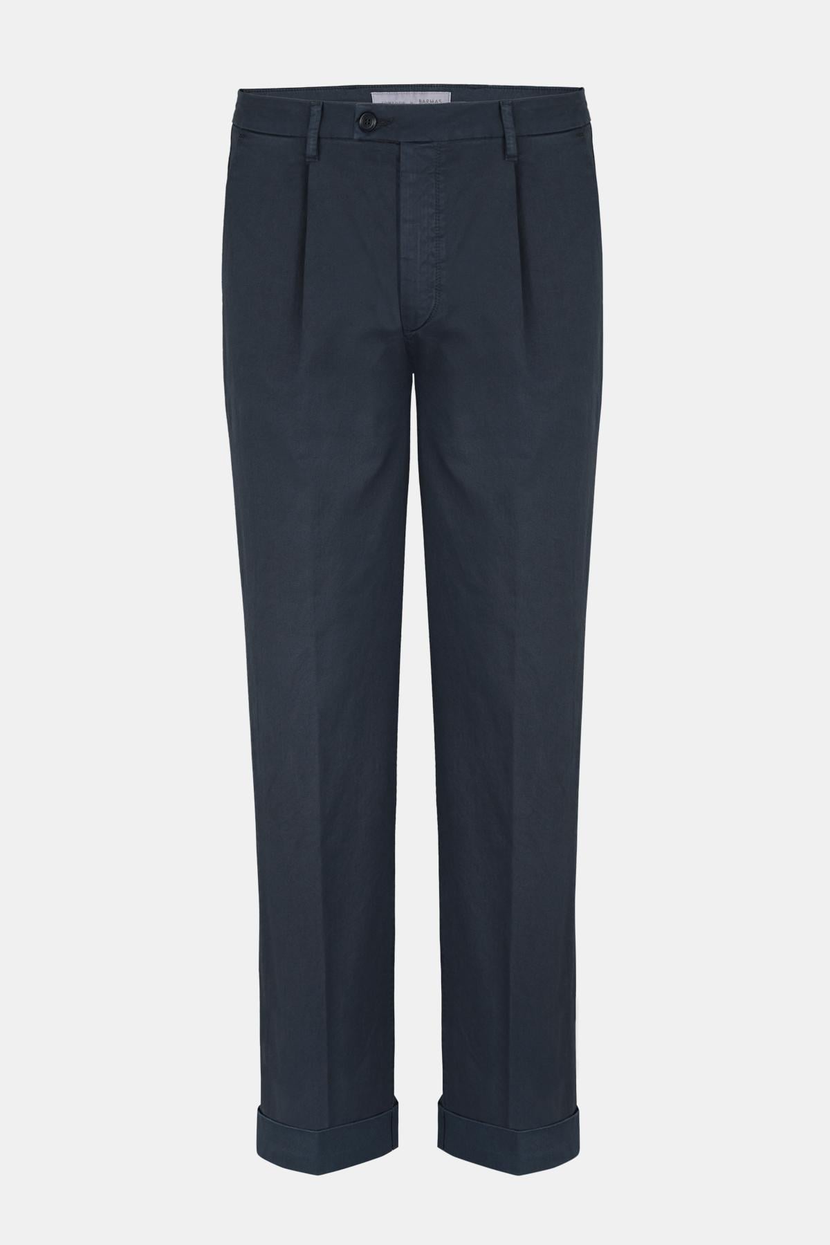 Erkek Lacivert Chino Pantolon