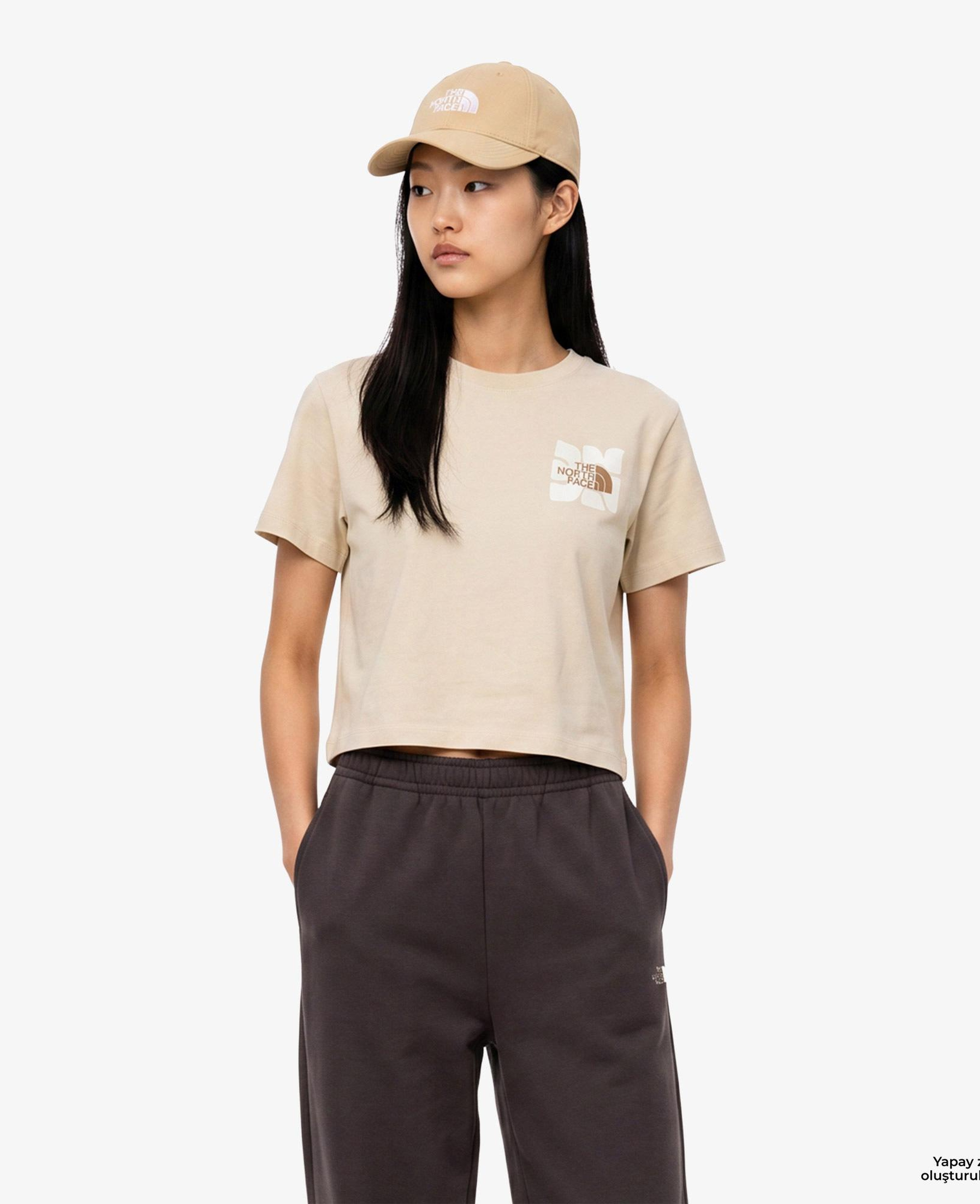 The North Face Sun Regular Kadın Bej T-Shirt