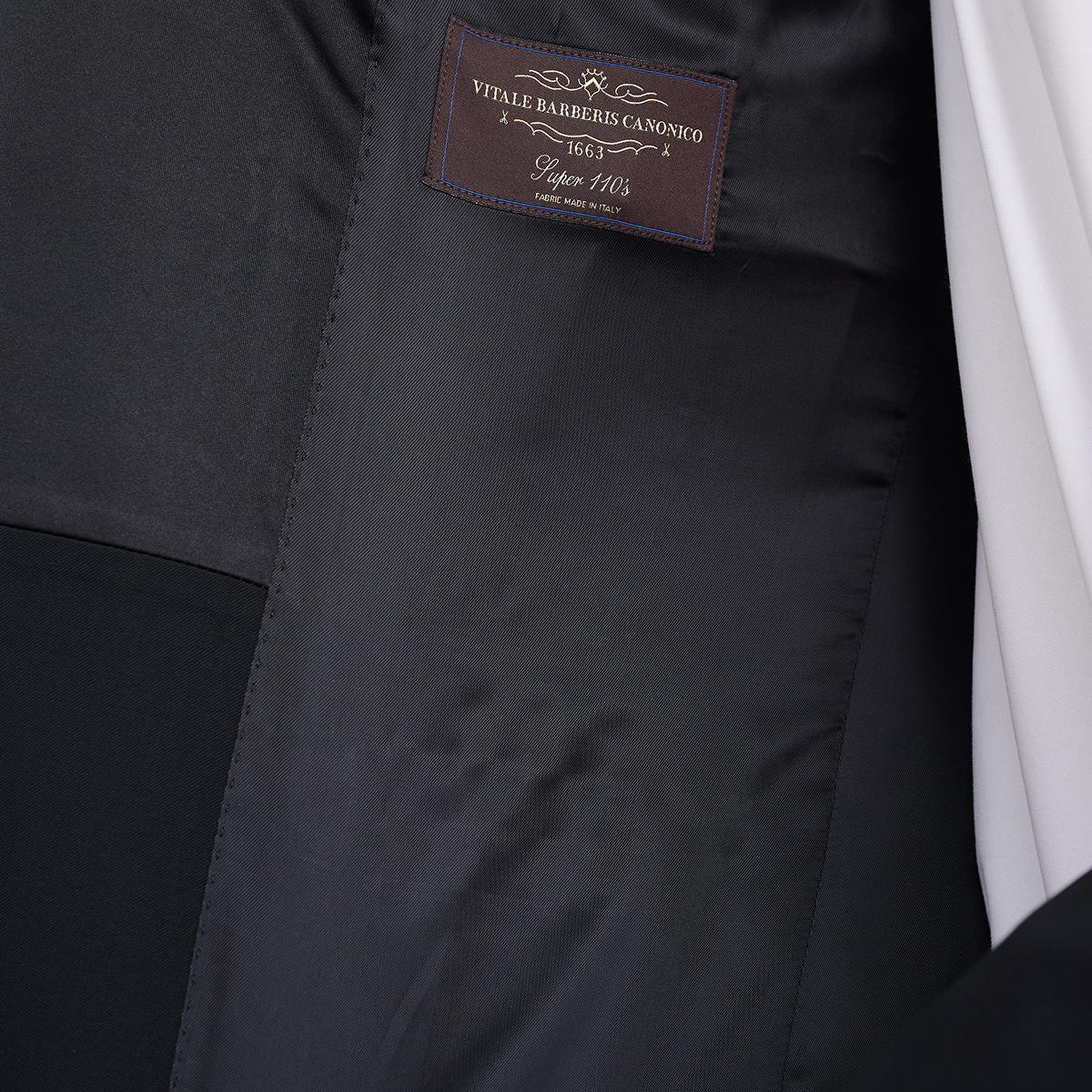 Erkek Siyah Vitale Barberis Yün Smokin