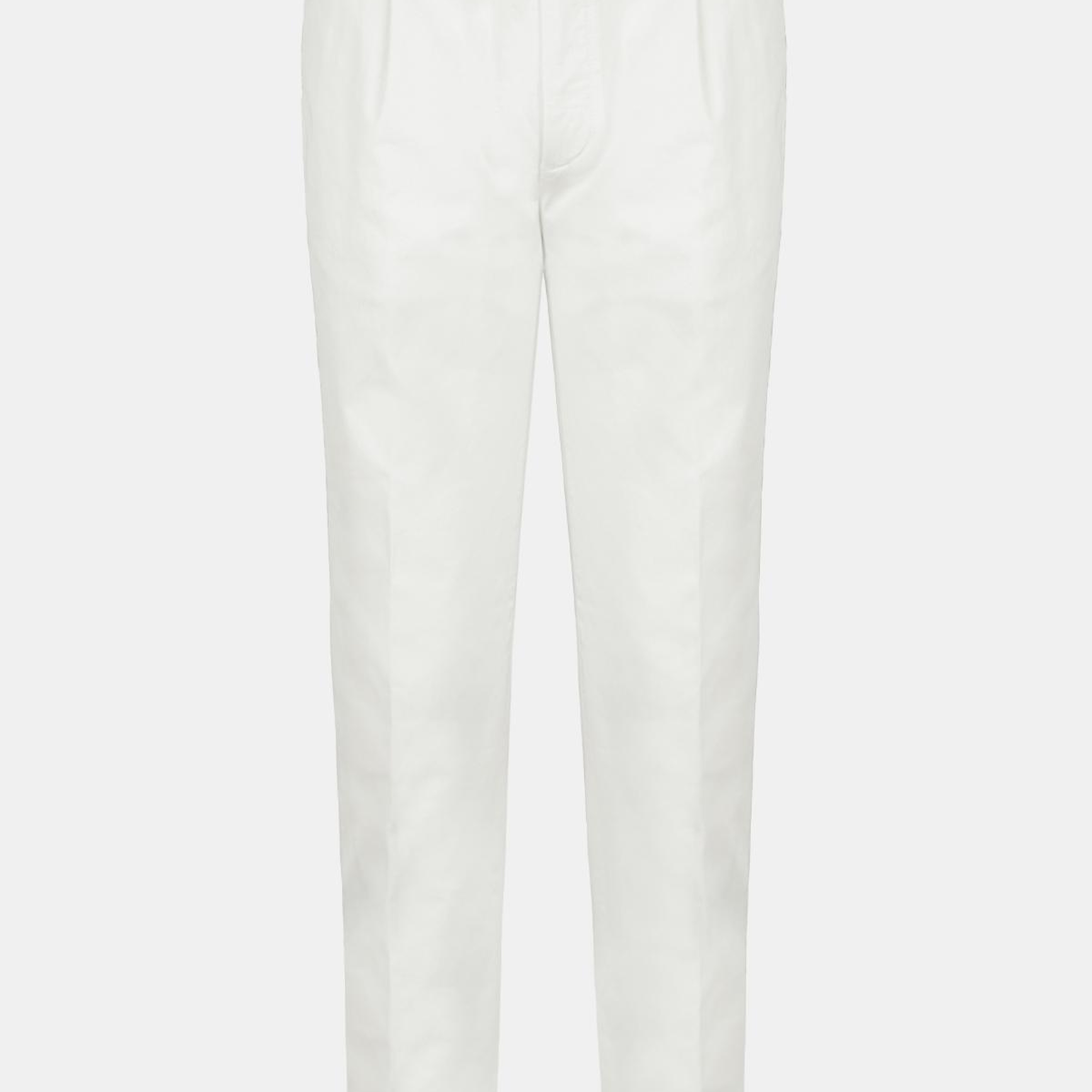 Erkek Beyaz Chino Pantolon