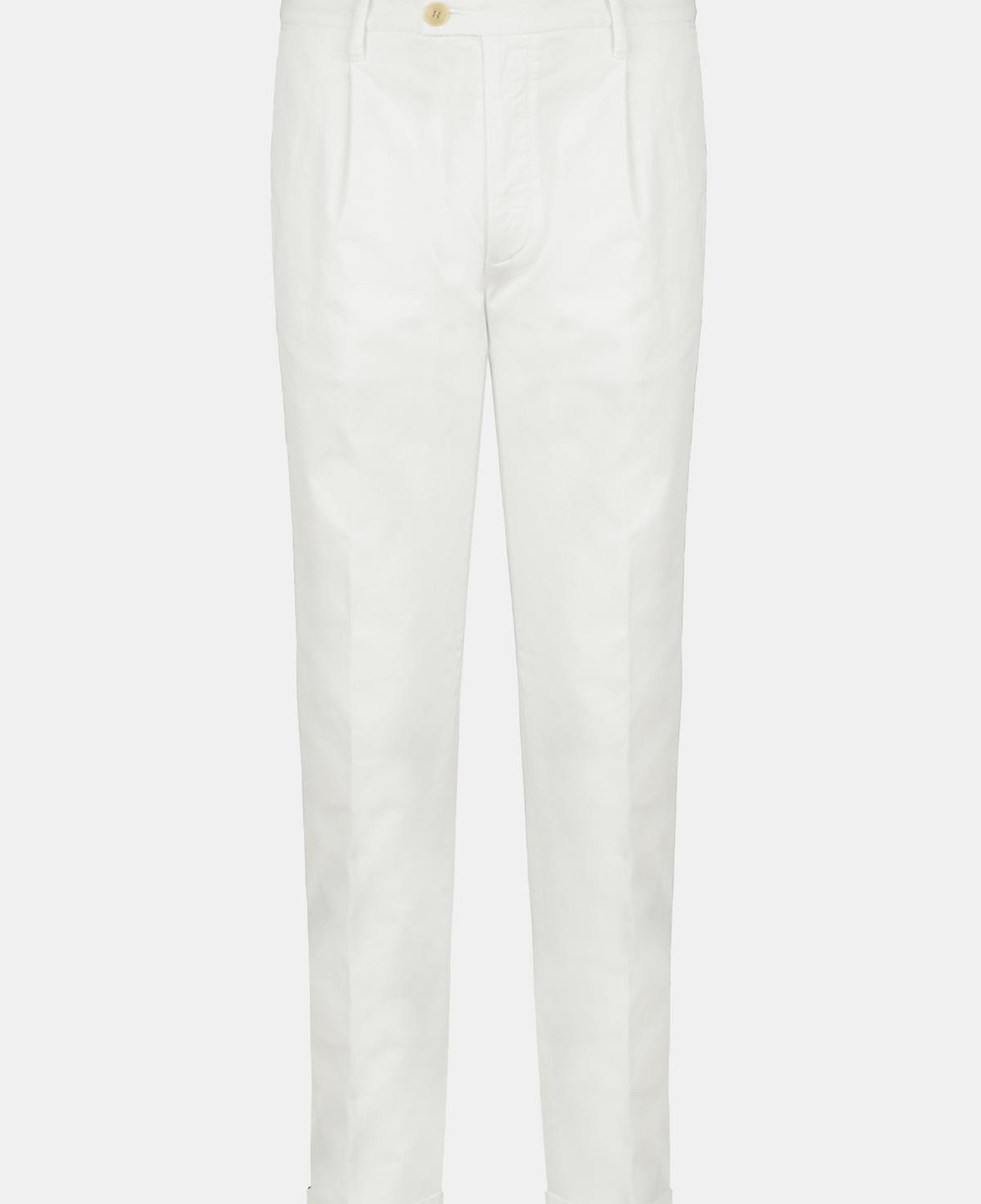 Erkek Beyaz Chino Pantolon