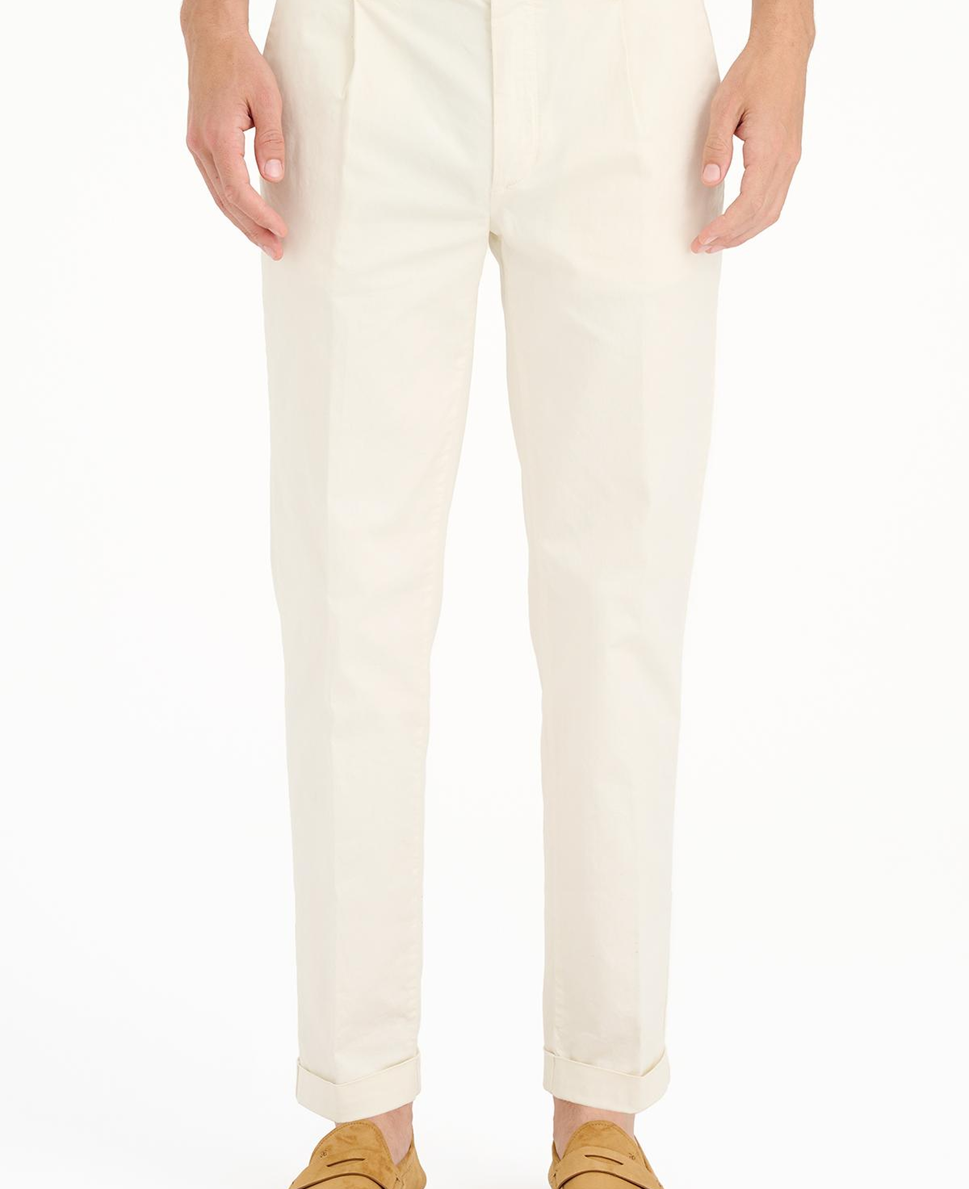 Erkek Bej Chino Pantolon