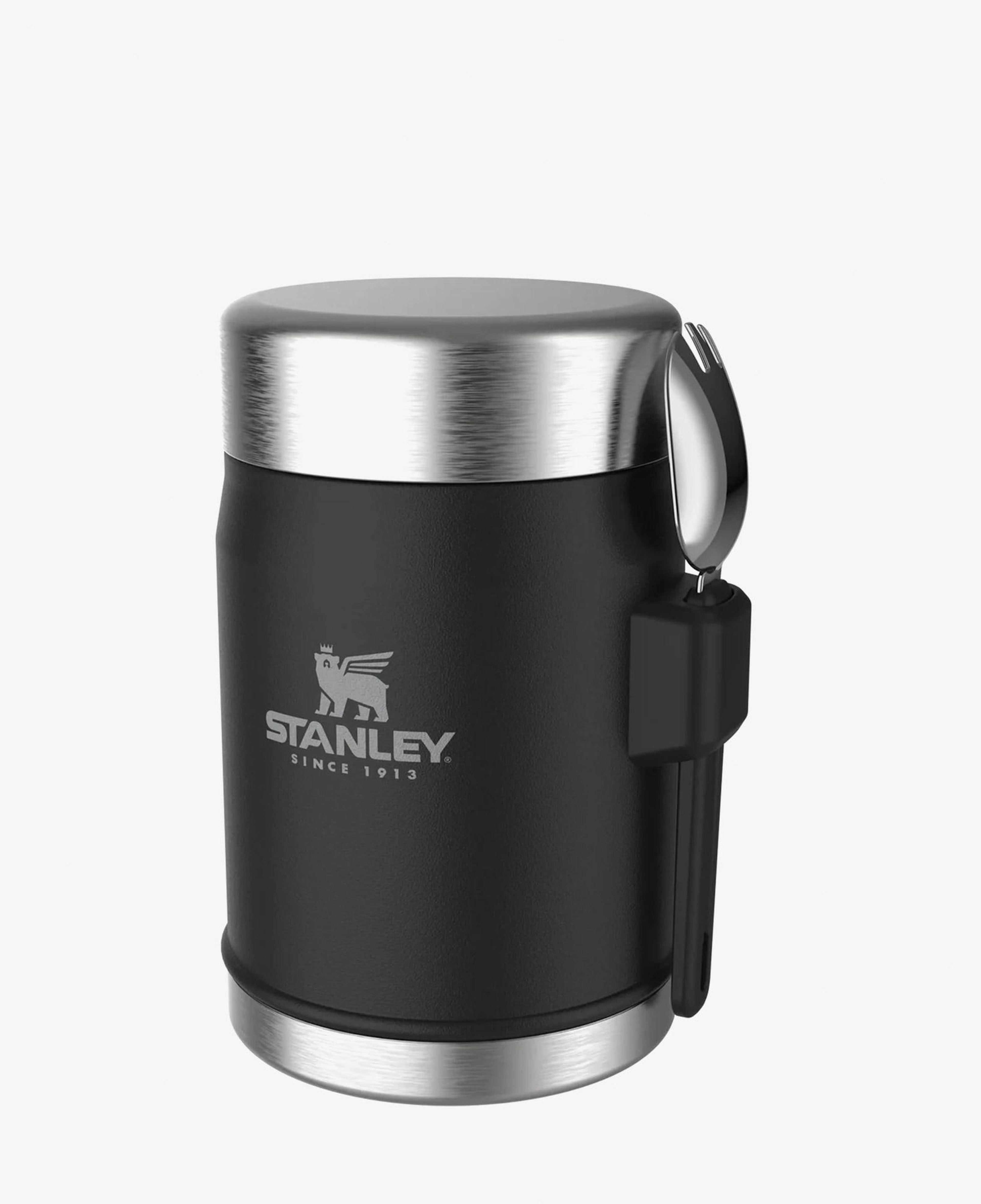 Stanley The Legendary Food Jar + Spork 0.4L Unisex Siyah Termos