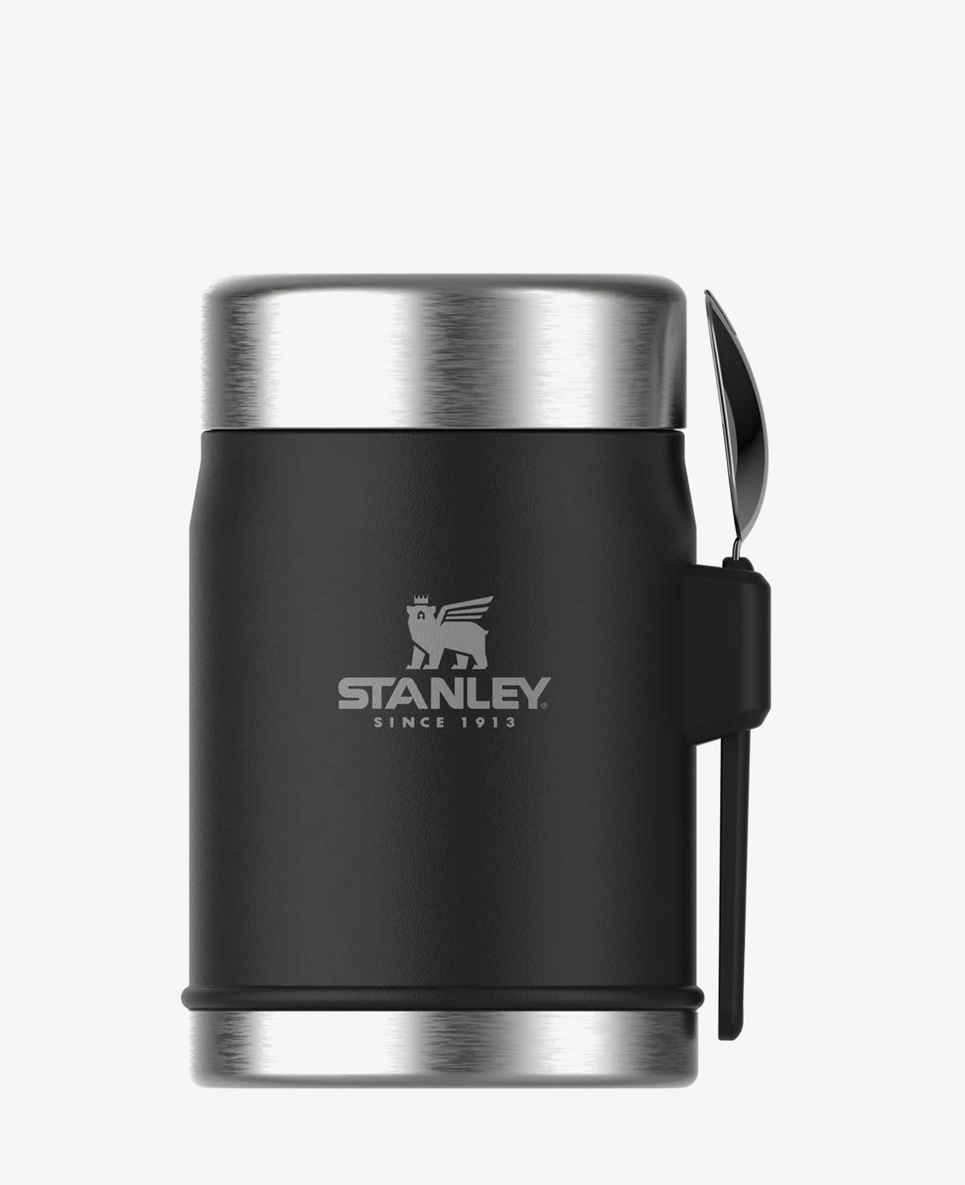 Stanley The Legendary Food Jar + Spork 0.4L Unisex Siyah Termos
