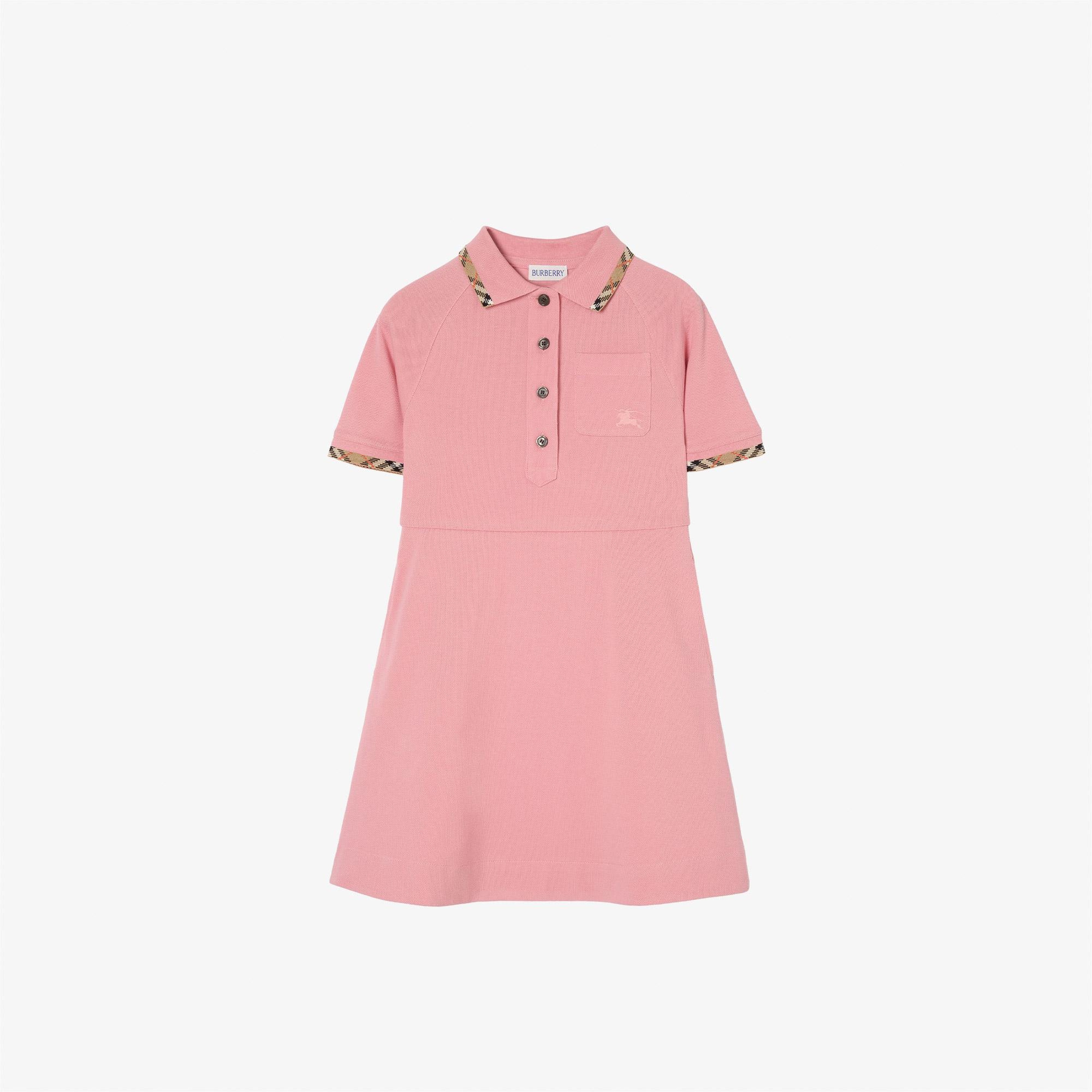 Burberry Romola Çocuk Pembe Elbise