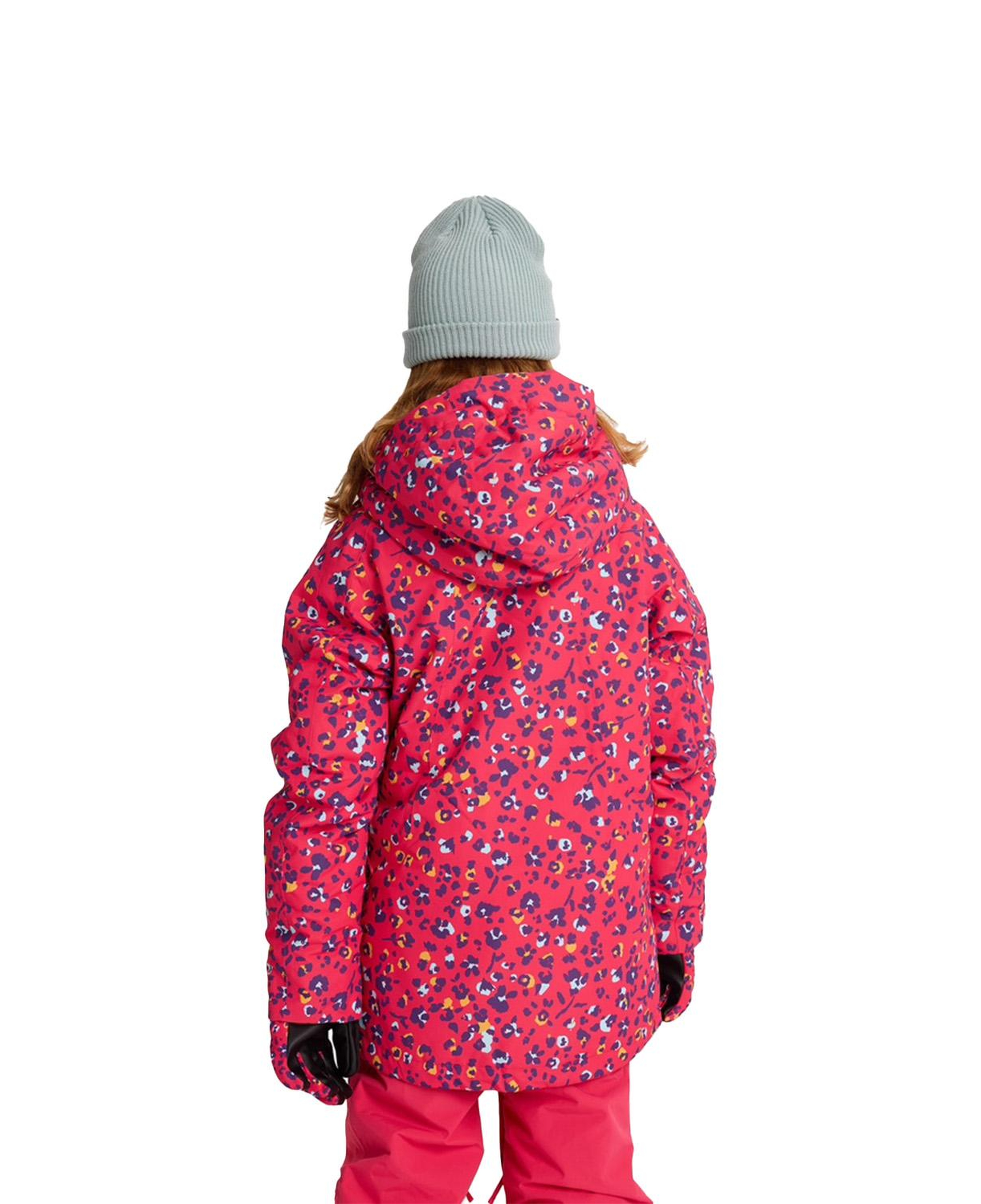 Burton Hillslope Unisex Çocuk Pembe Snowboard Ceketi