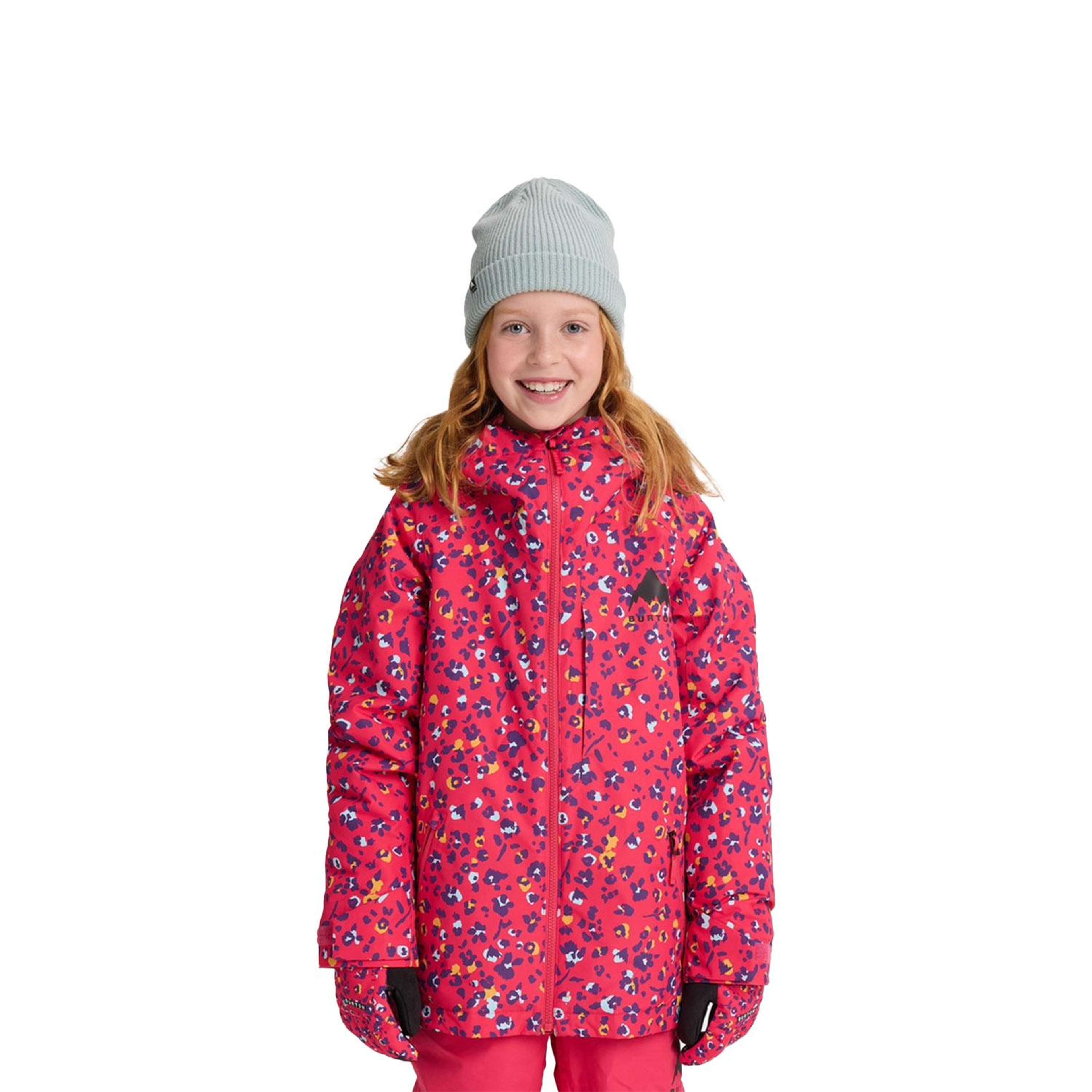 Burton Hillslope Unisex Çocuk Pembe Snowboard Ceketi