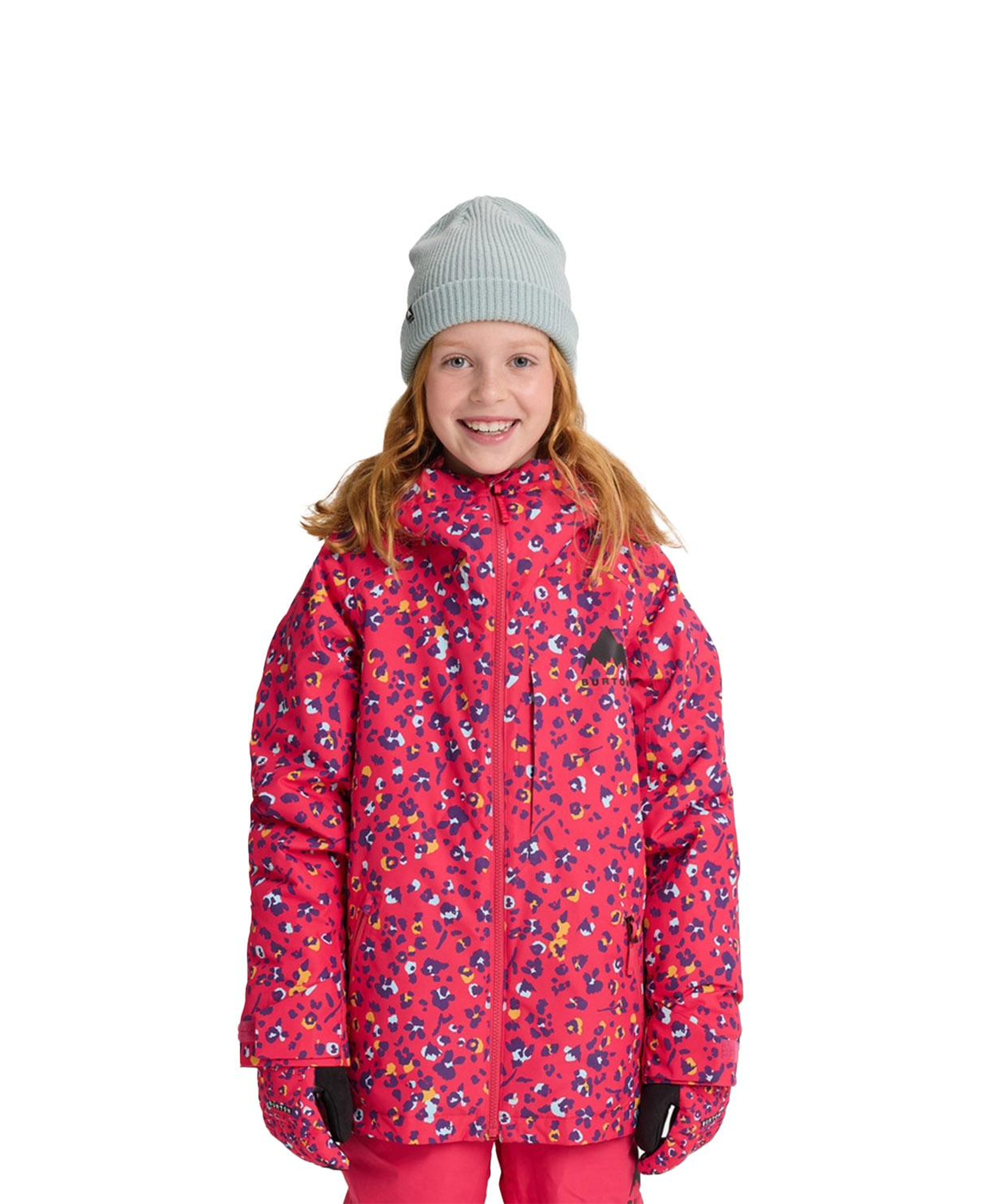 Burton Hillslope Unisex Çocuk Pembe Snowboard Ceketi