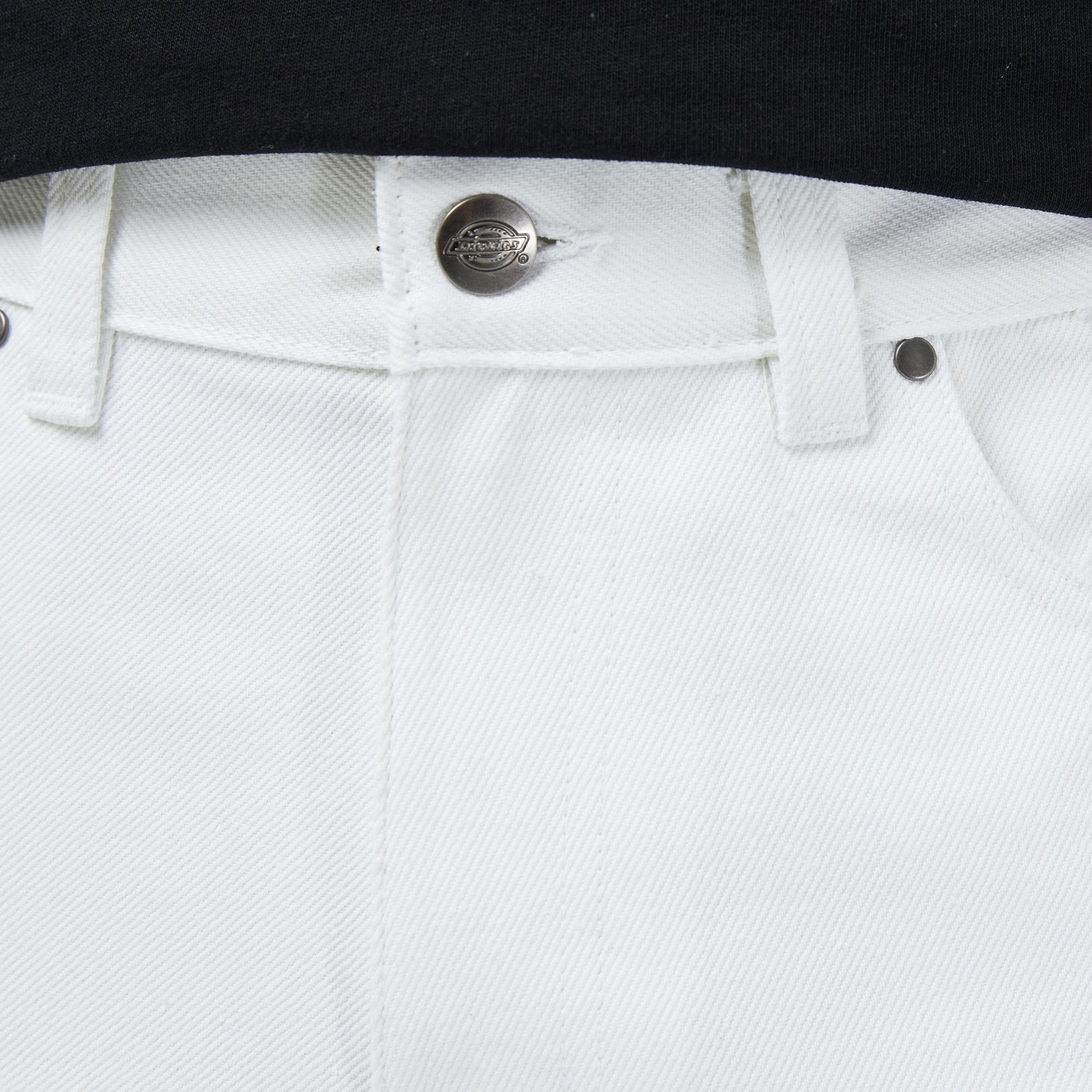 Dickies Wellsville Loose Tapered Erkek Beyaz Pantolon