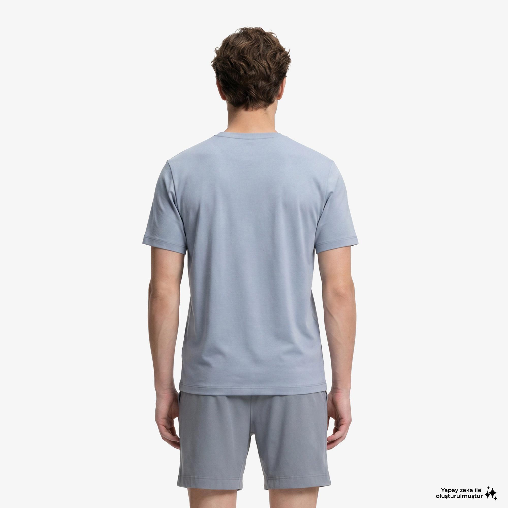 Boss Tales Erkek Lacivert T-Shirt