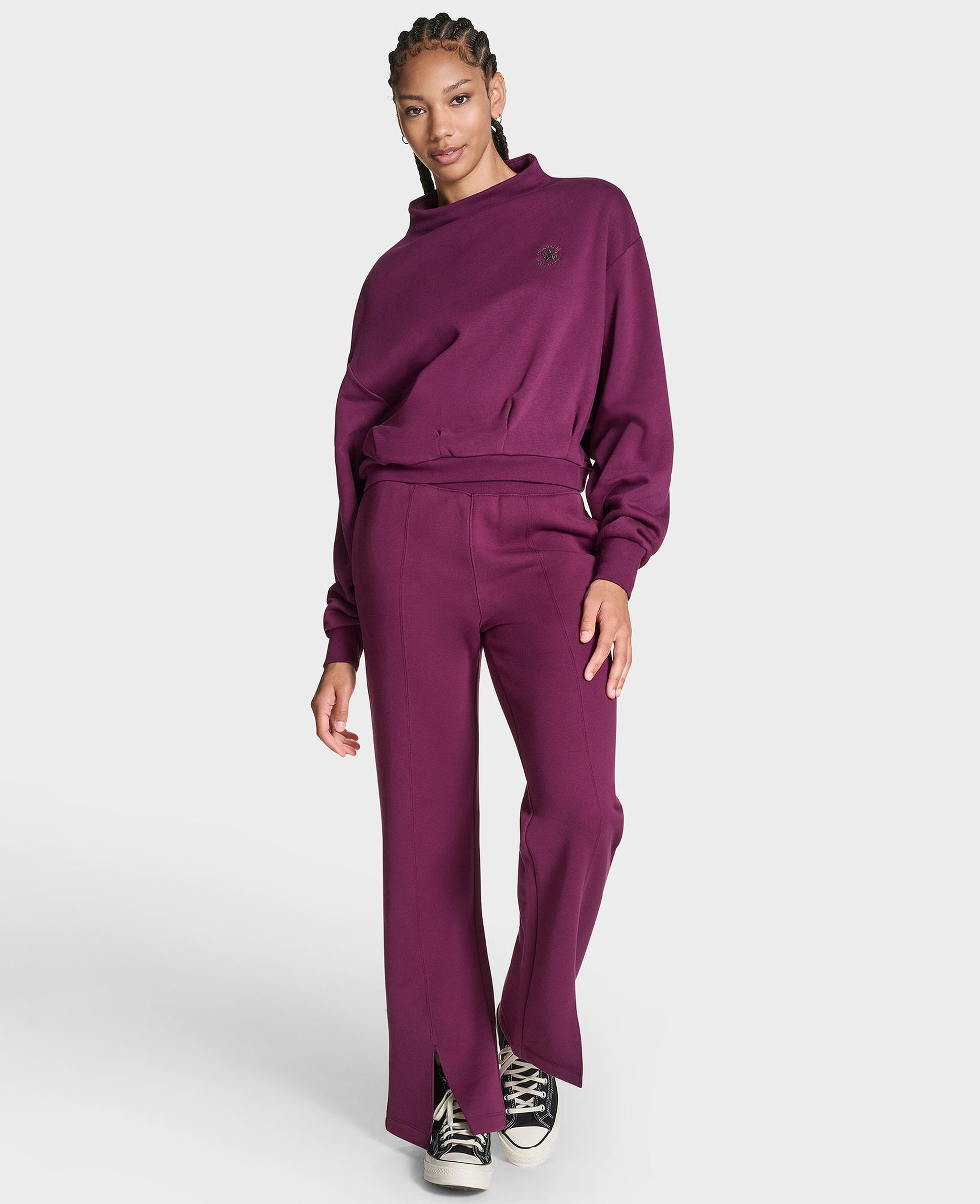 Converse Kadın Mor Sweatshirt