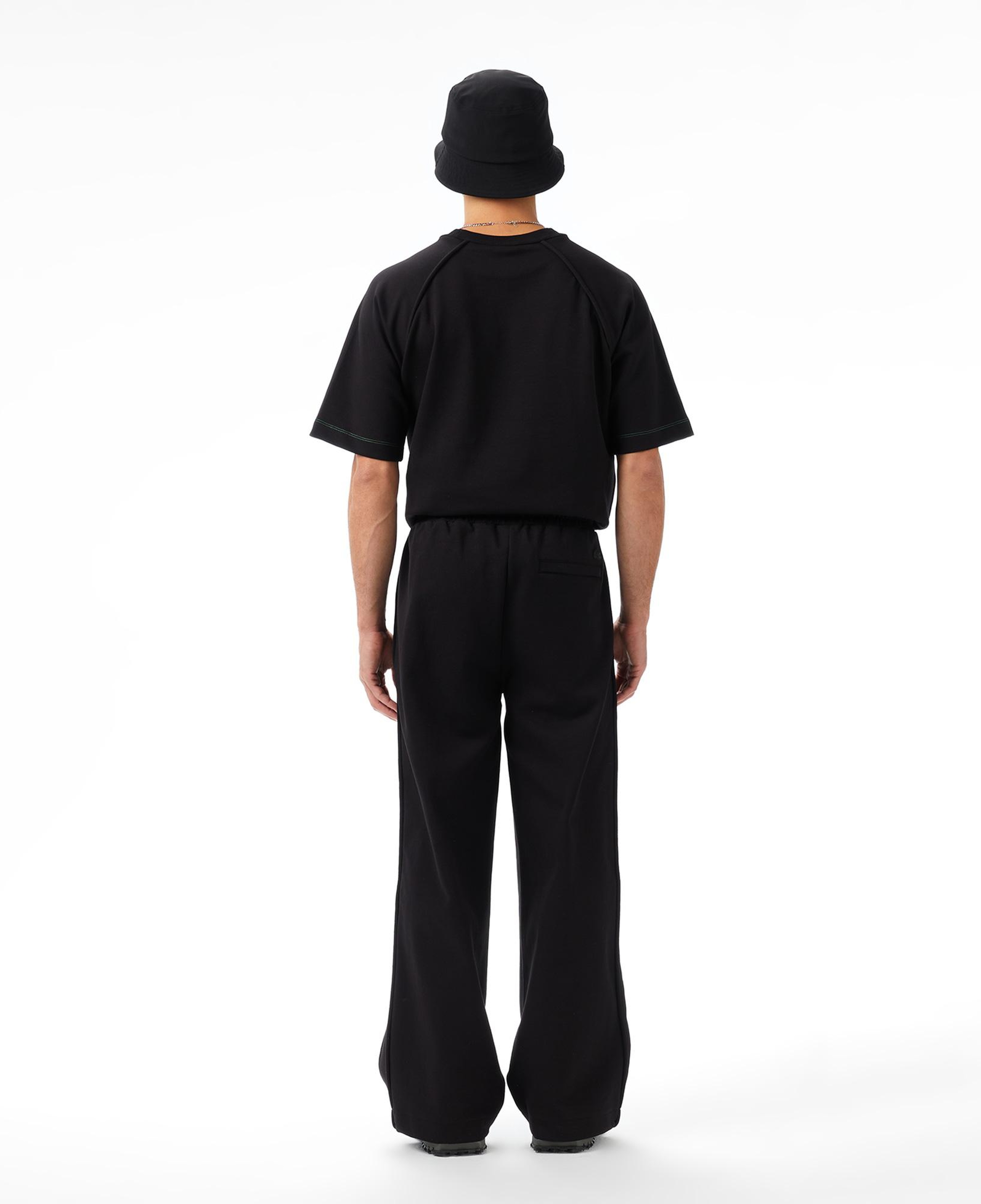 Lacoste x House of SuperStep Relaxed Fit Erkek Siyah Eşofman Altı