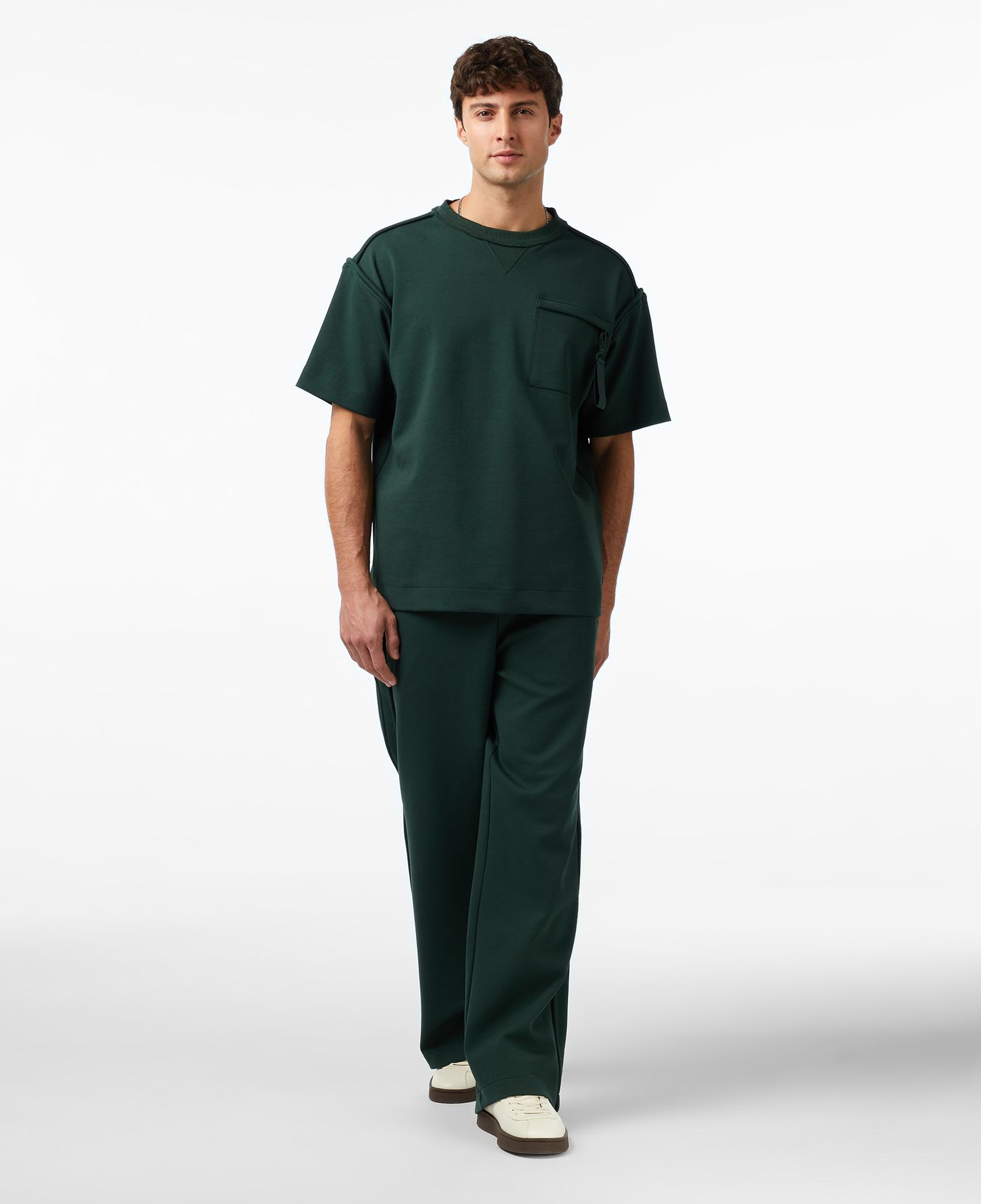 Lacoste x House of SuperStep Relaxed Fit Erkek Yeşil Eşofman Altı