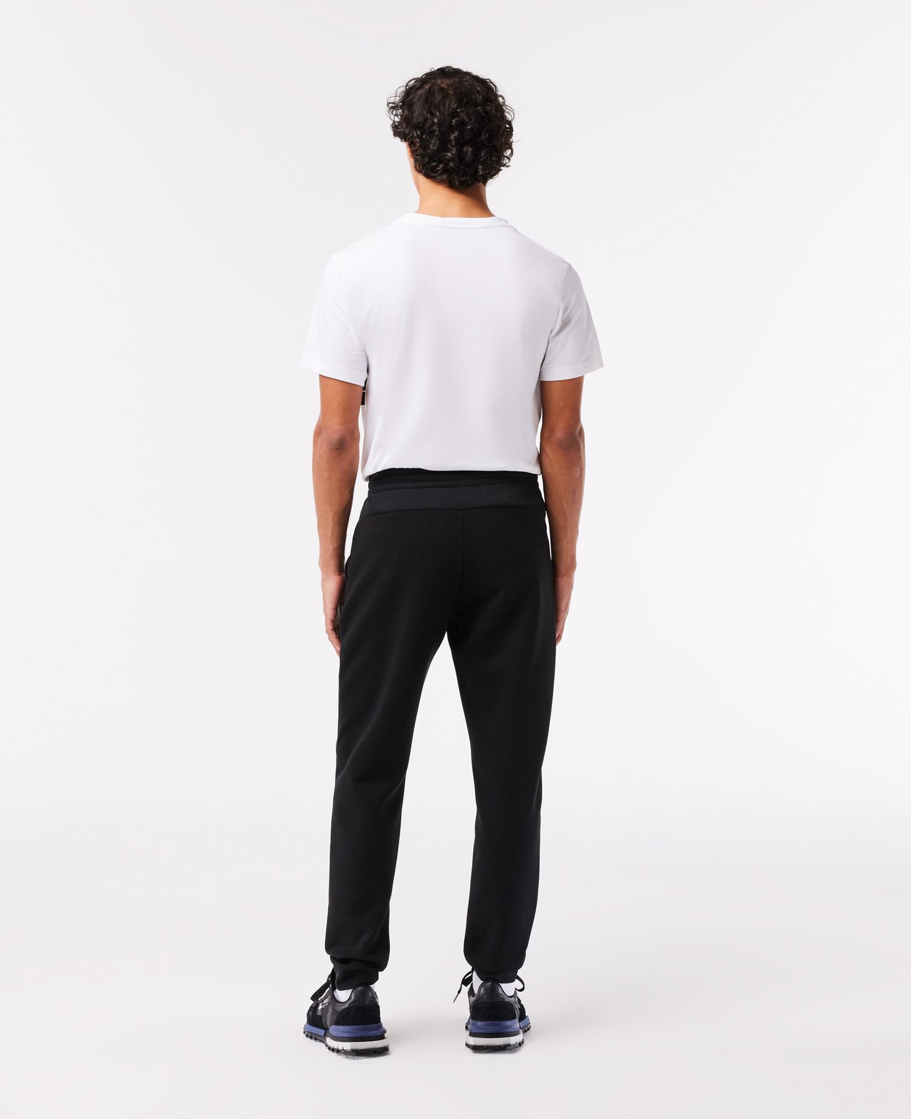 Lacoste Mesh Panels Erkek Siyah Eşofman Altı