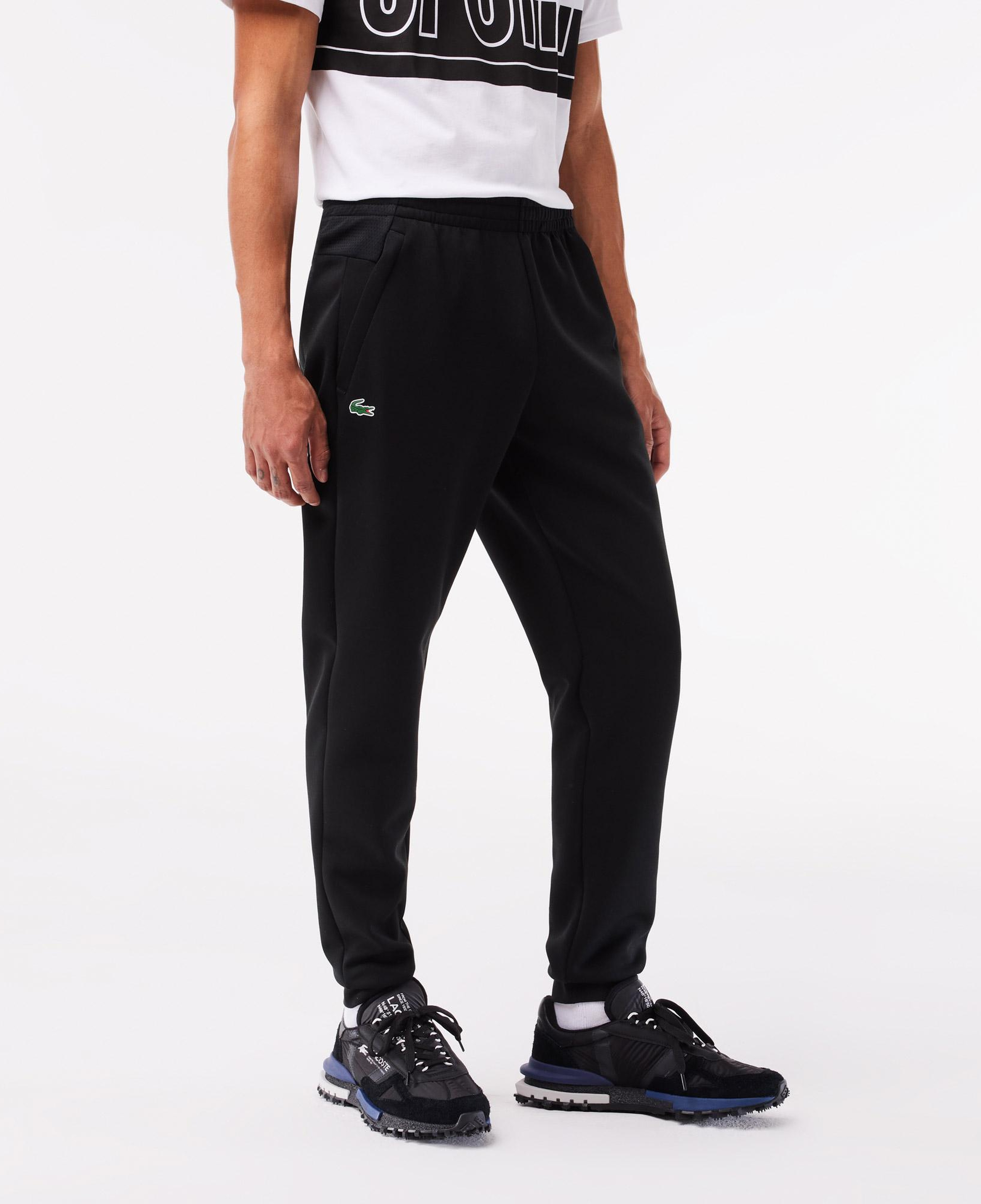 Lacoste Mesh Panels Erkek Siyah Eşofman Altı